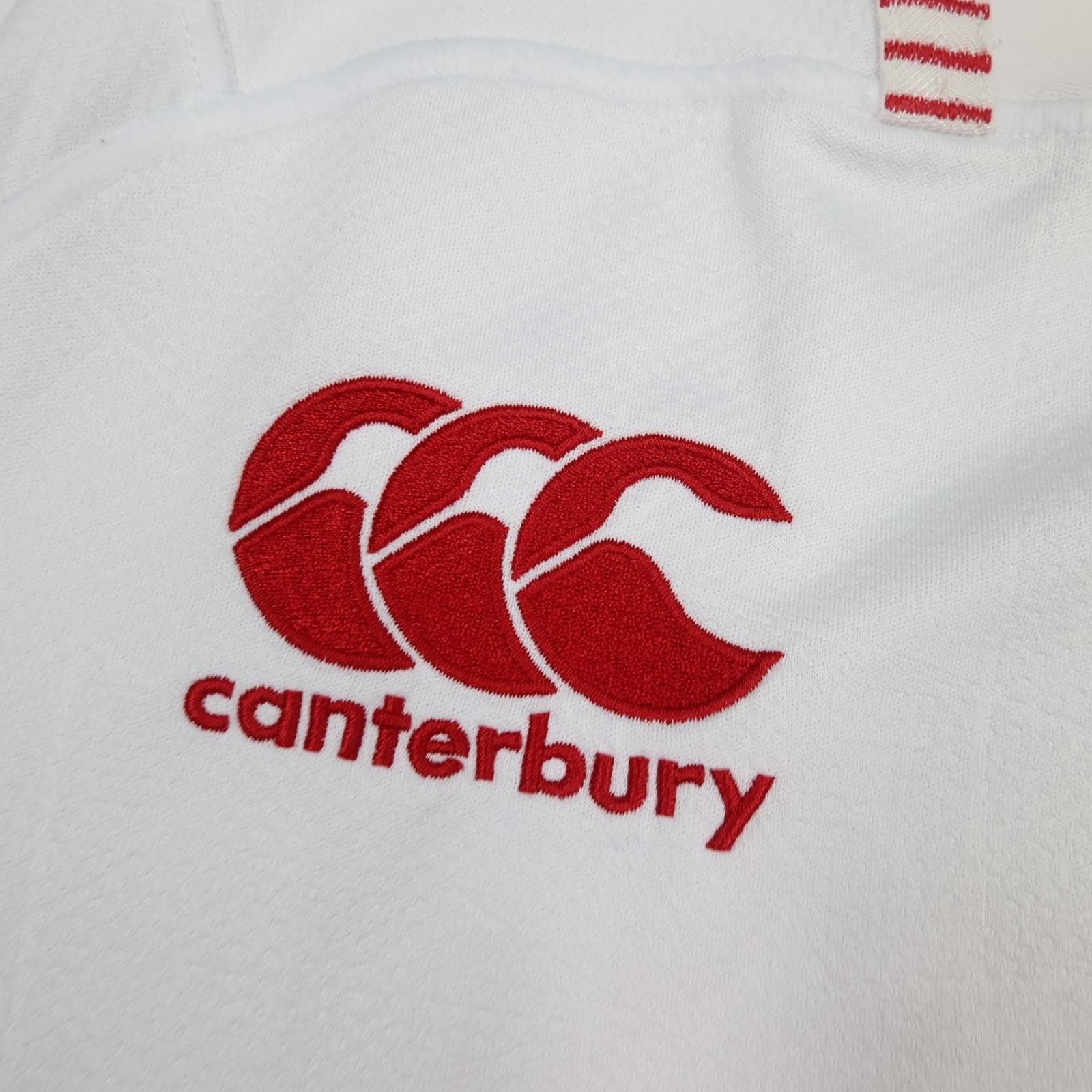 England Rugby Shirt Mens 2XL White Rugby Union Canterbury O2 Home Vapodri+ photo 6