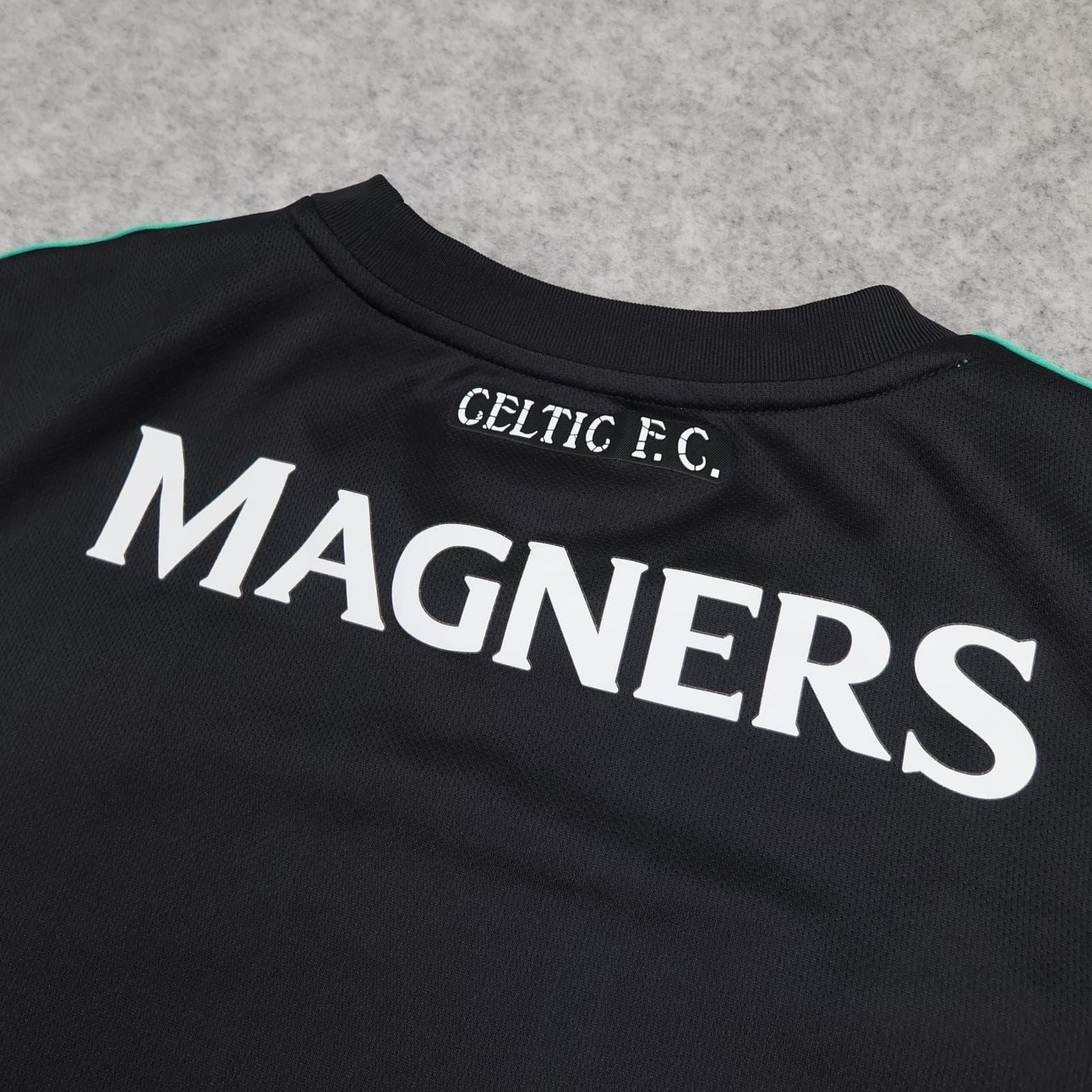 Celtic Away Shirt Womens Small 8-10 Black 2022 2023 Adidas Soccer Jersey Ladies photo 7