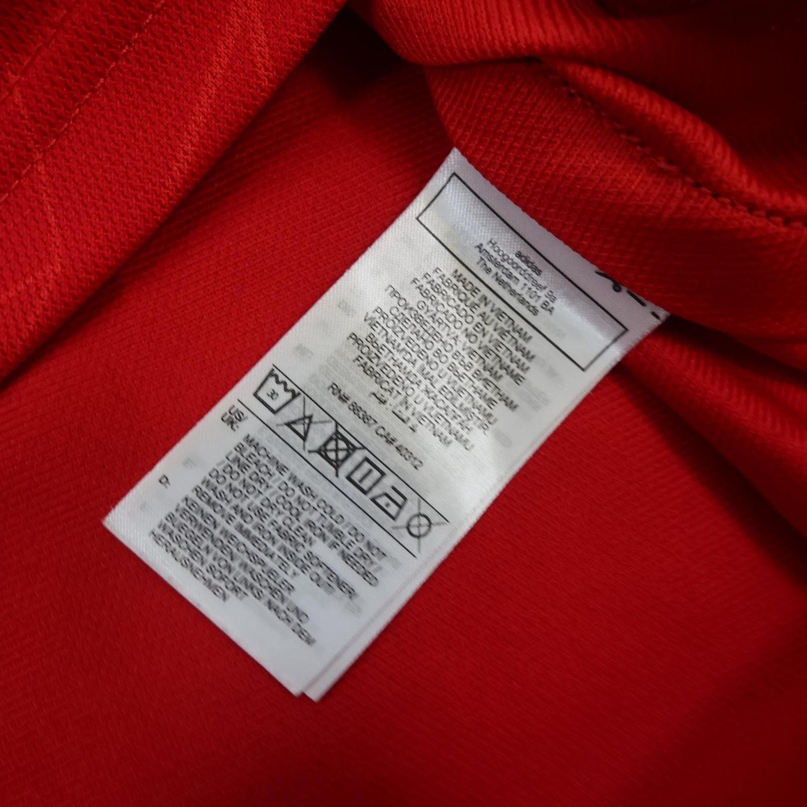 Manchester United Shirt Mens Large Red Home 2023 2024 Football Adidas Mount 7 photo 8
