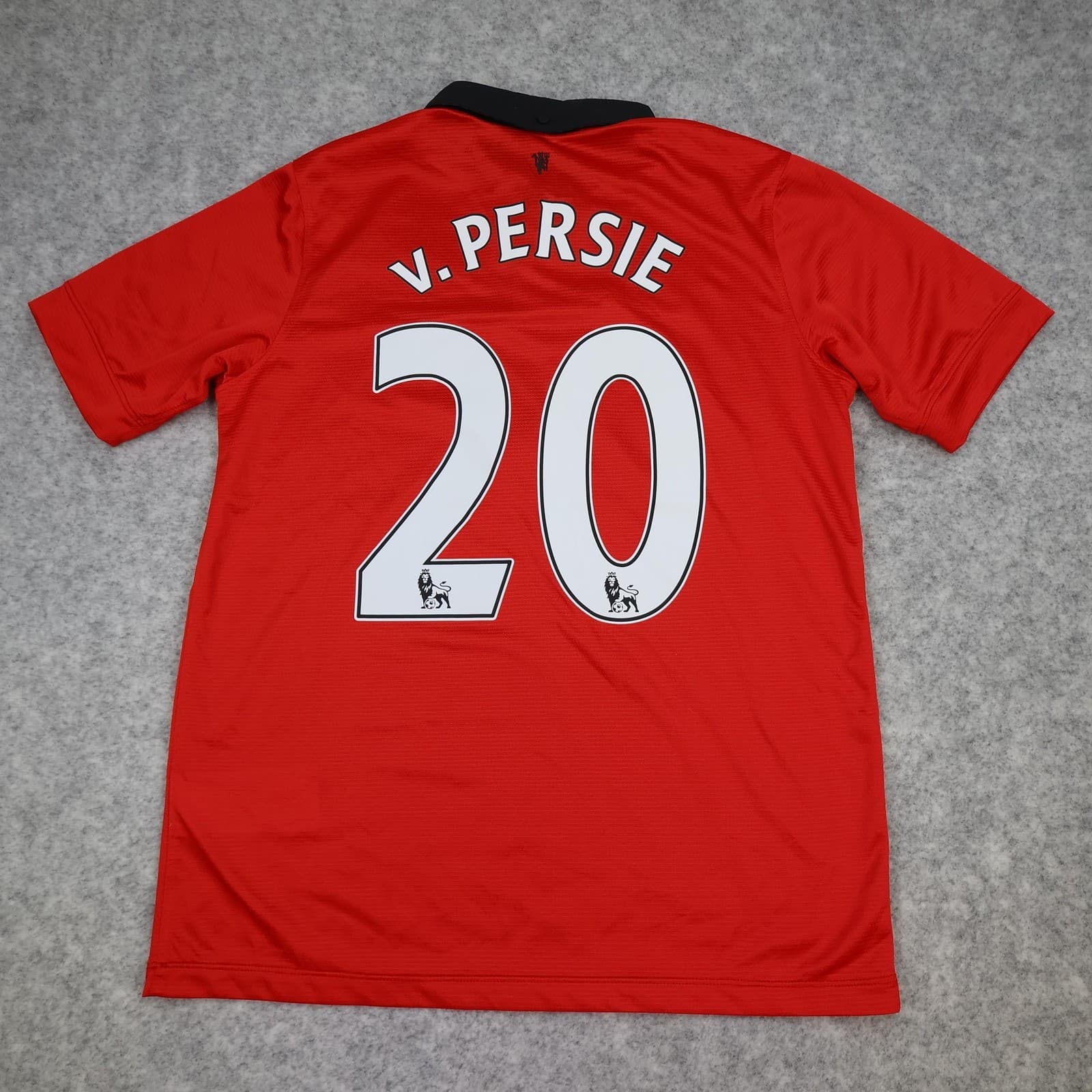 Manchester United Shirt Kids 14-15 Red 2013 2014 Nike Soccer Jersey V Persie 20