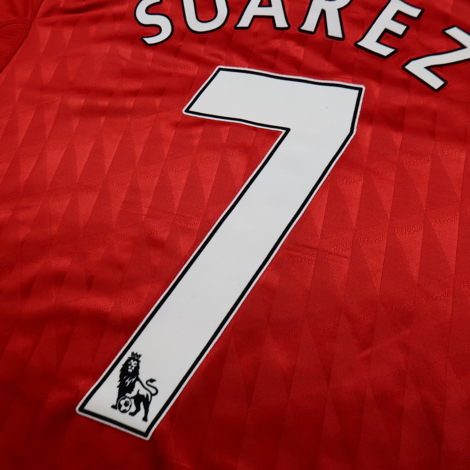 Liverpool Shirt Large Red Home Kit 2010 2011 2012 Adidas Soccer Jersey Suarez 7 photo 10