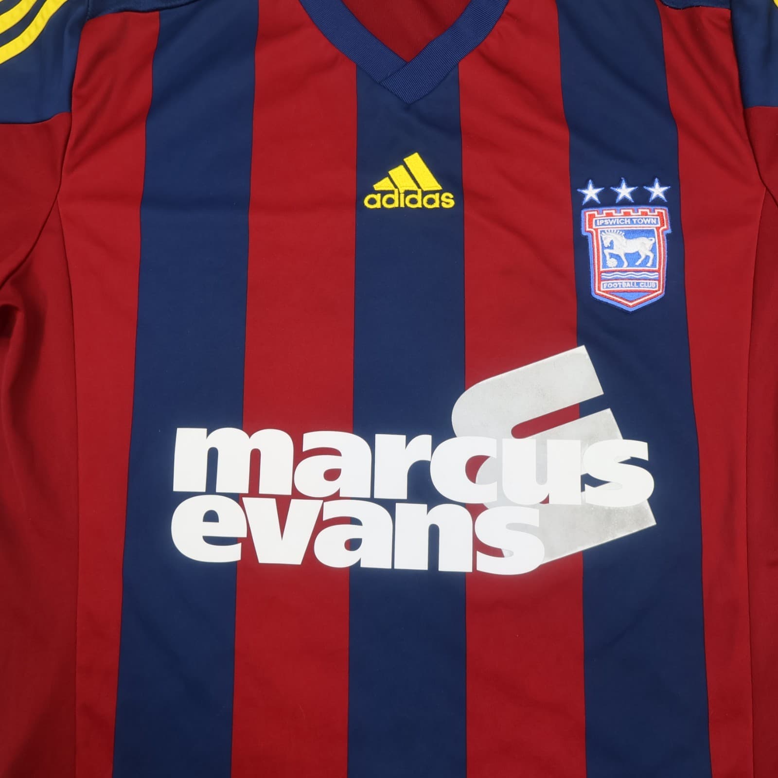 Ipswich Town Shirt Large Burgundy Away Kit 2015 2016 Adidas Jersey Marcus Evans photo 3