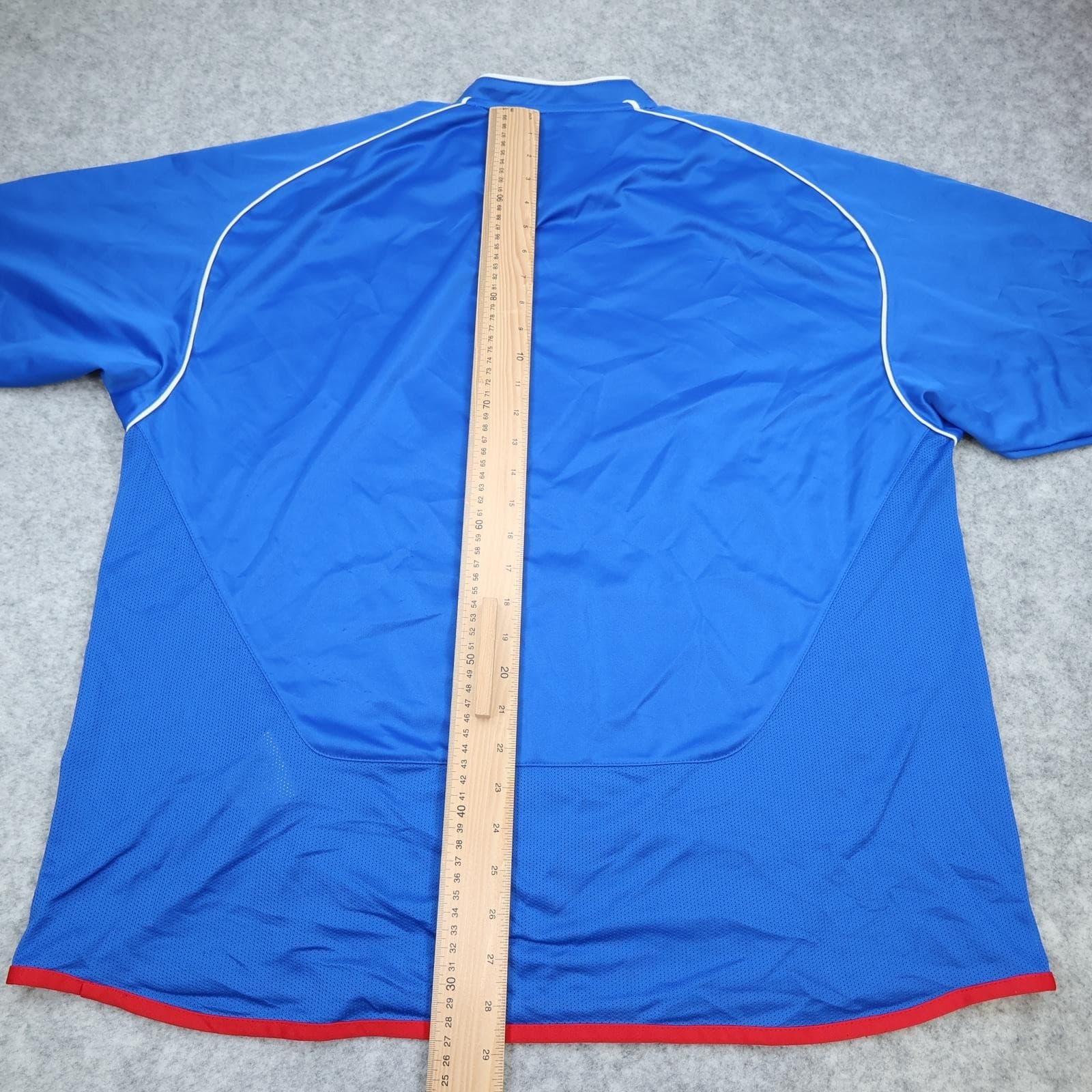 Rangers Shirt Mens 2XL Blue Home SPFL Football Umbro Carling Jersey 2005 2006 photo 13