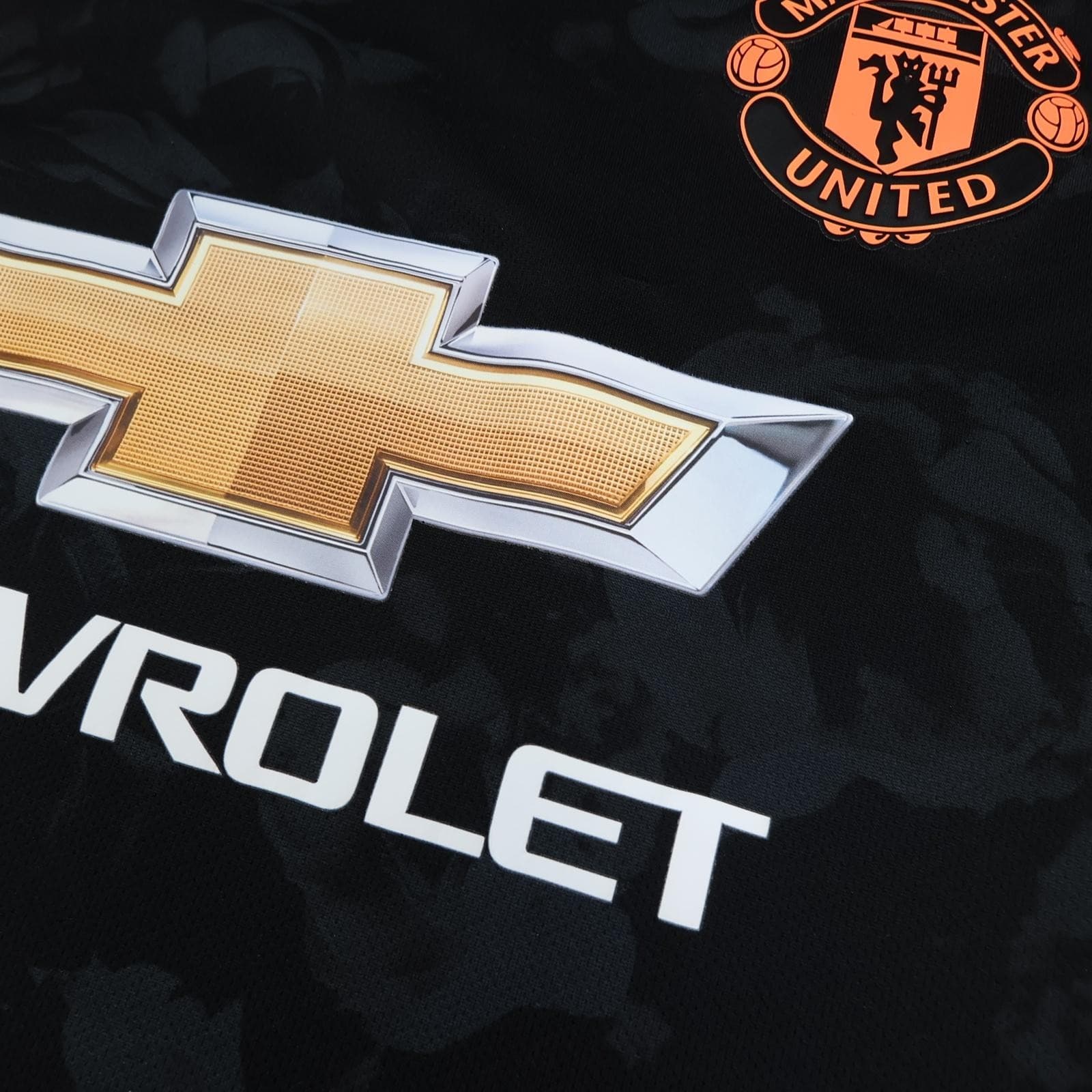 Manchester United Shirt Mens 2XL Black 3rd Kit 2019 2020 Adidas Soccer Jersey photo 5