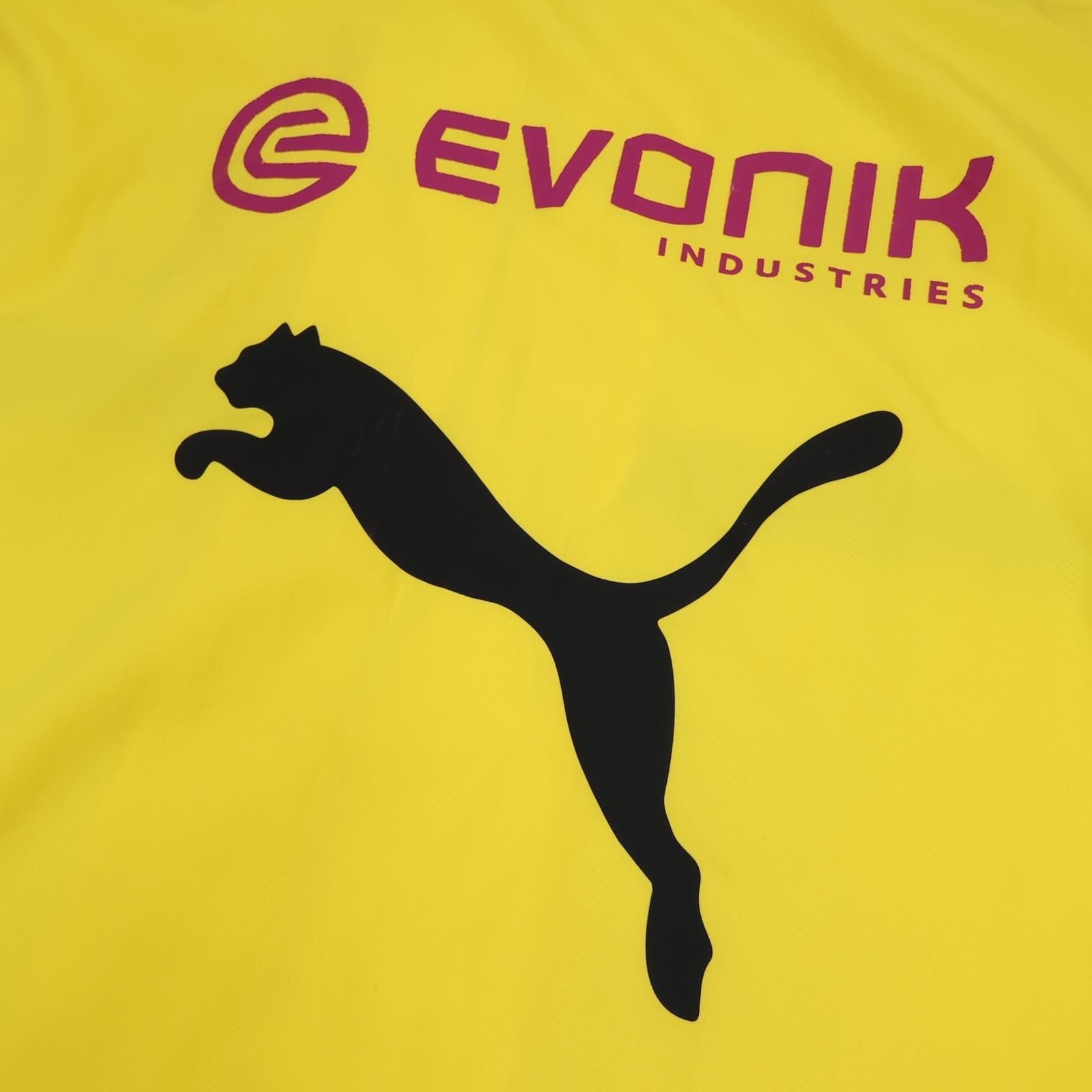 Borussia Dortmund Jacket Mens 2XL Yellow Football Puma Evonik Training photo 9