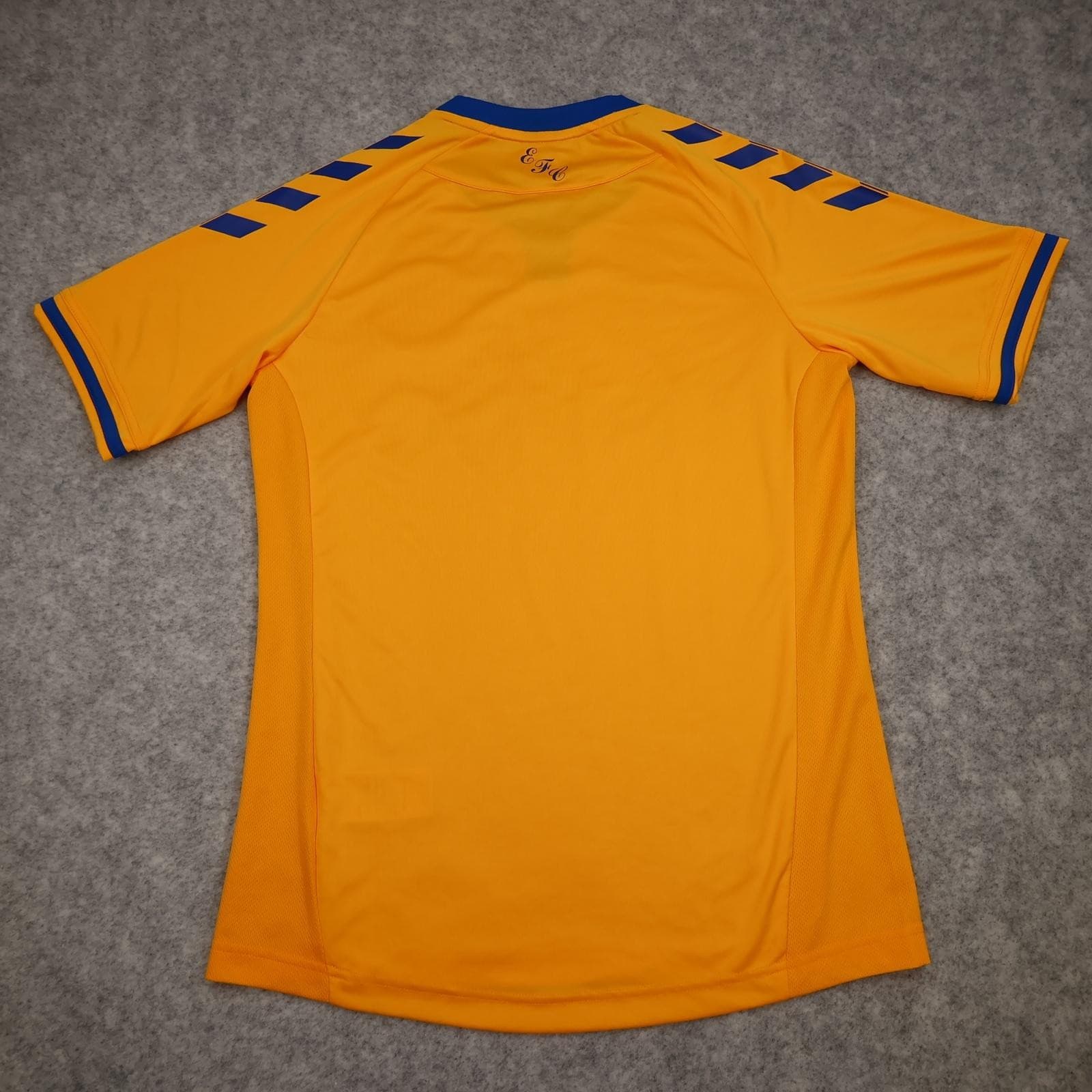 Everton Shirt Mens Medium Yellow Away 2020 2021 Football Hummel Cazoo Jersey photo 2