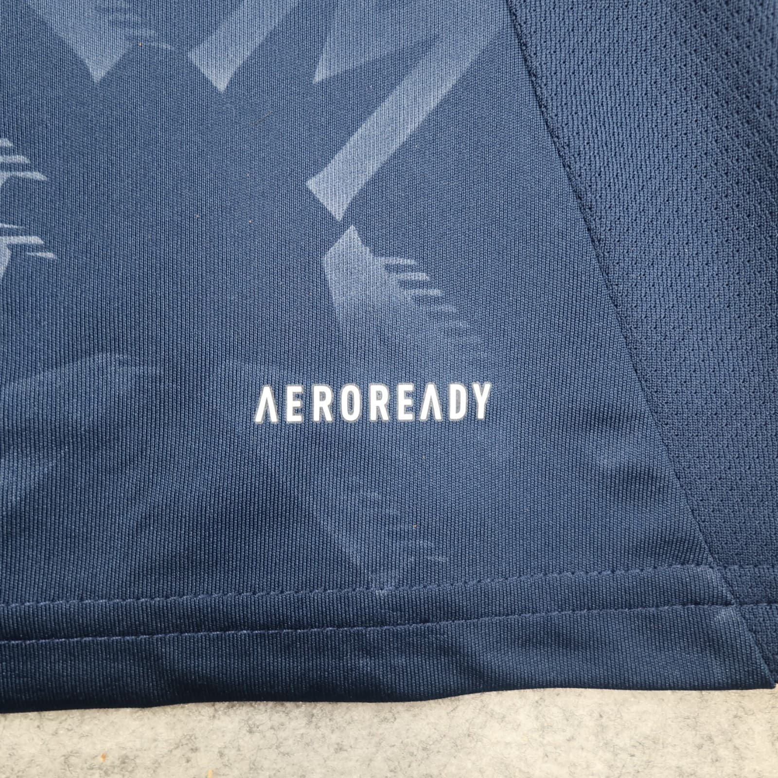 Manchester United Shirt Large Blue Away Kit 2024 2025 Adidas Soccer Jersey photo 3