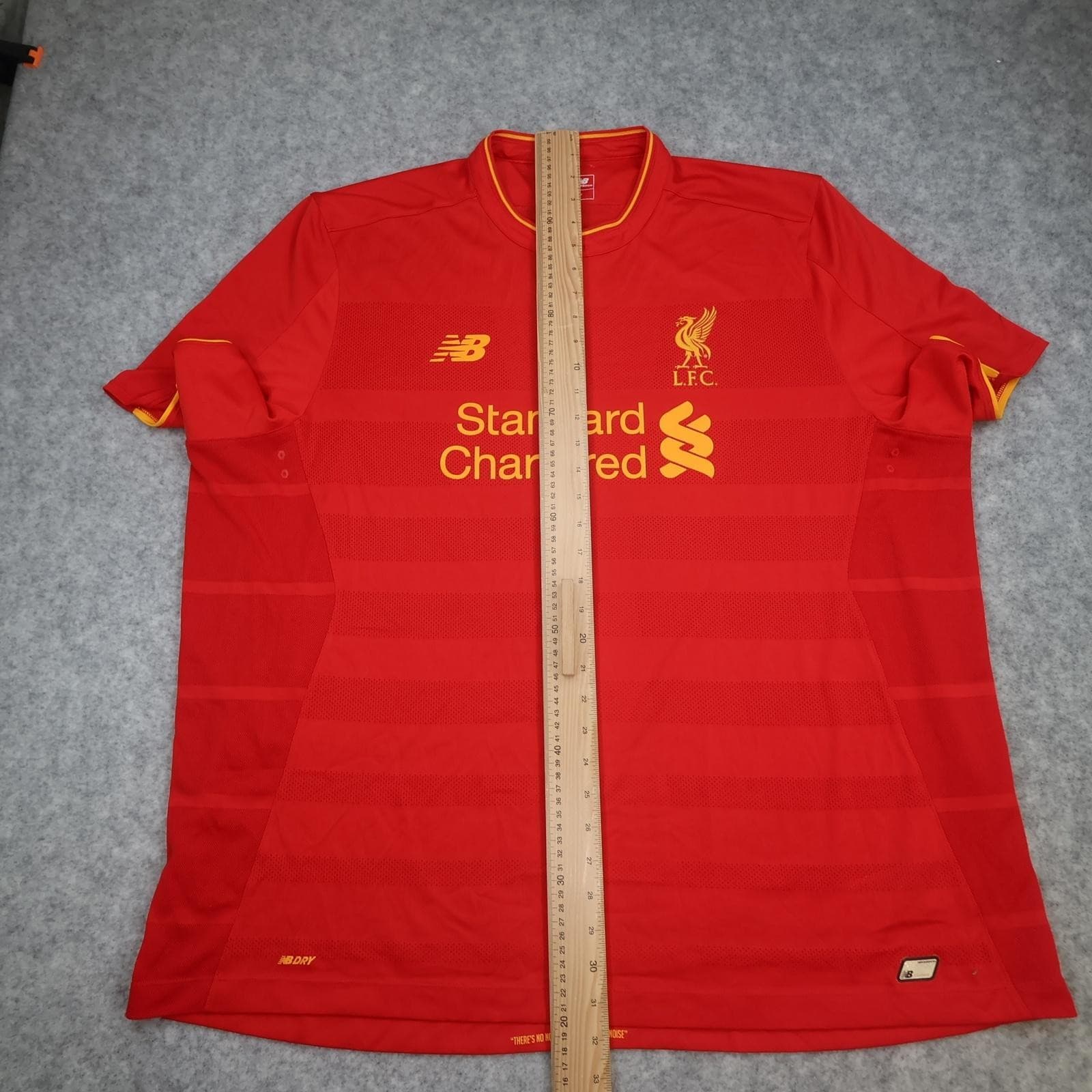Liverpool Shirt Mens 3XL Red Home 2016 2017 New Balance Standard Chartered photo 14
