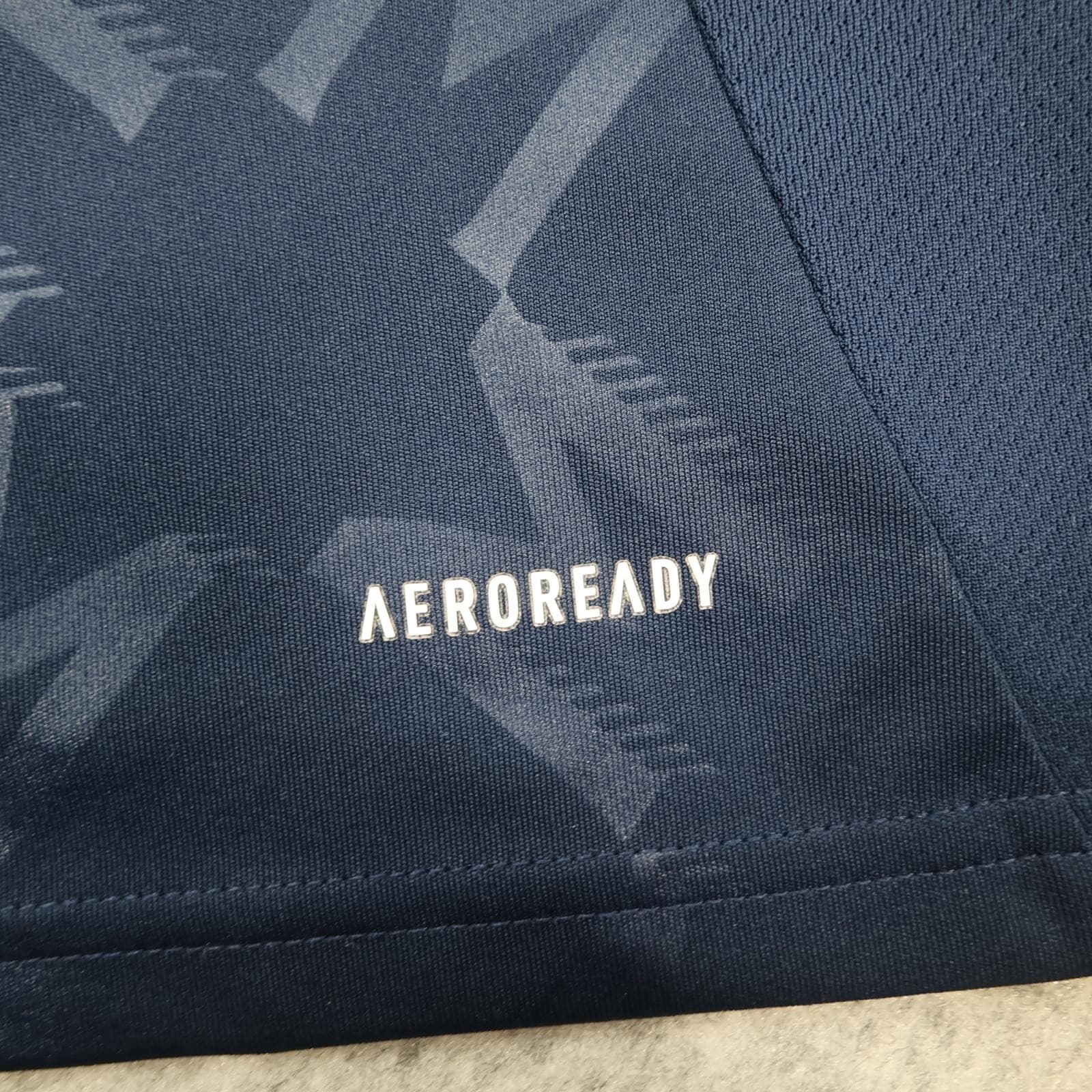 Manchester United Shirt Mens Medium Blue 3rd Kit 2024 2025 Adidas Snapdragon photo 3