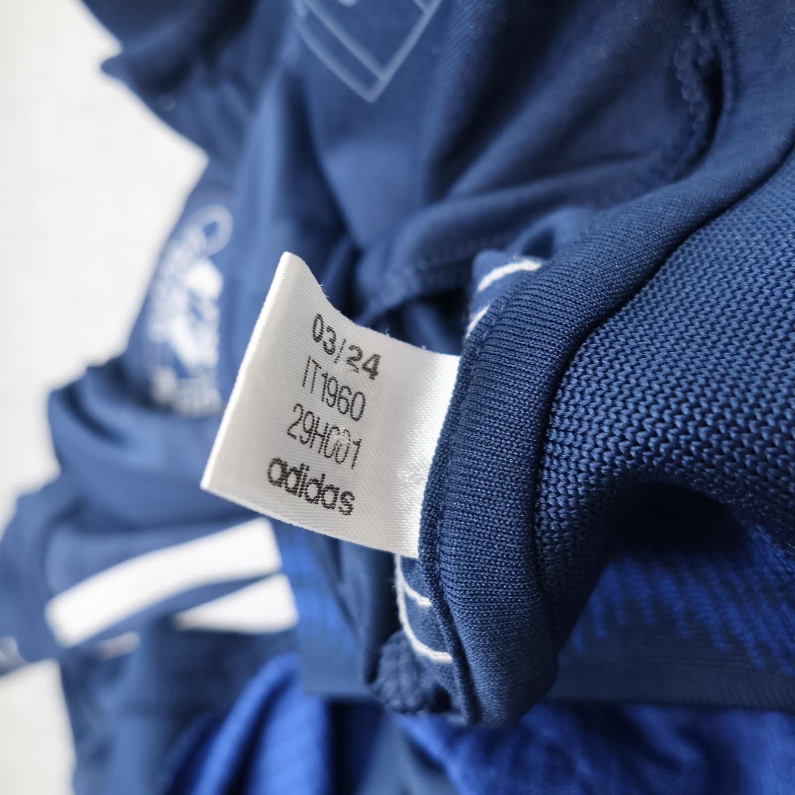 Manchester United Shirt Mens Large Blue 3rd Kit 2024 Football Adidas Snapdragon photo 14