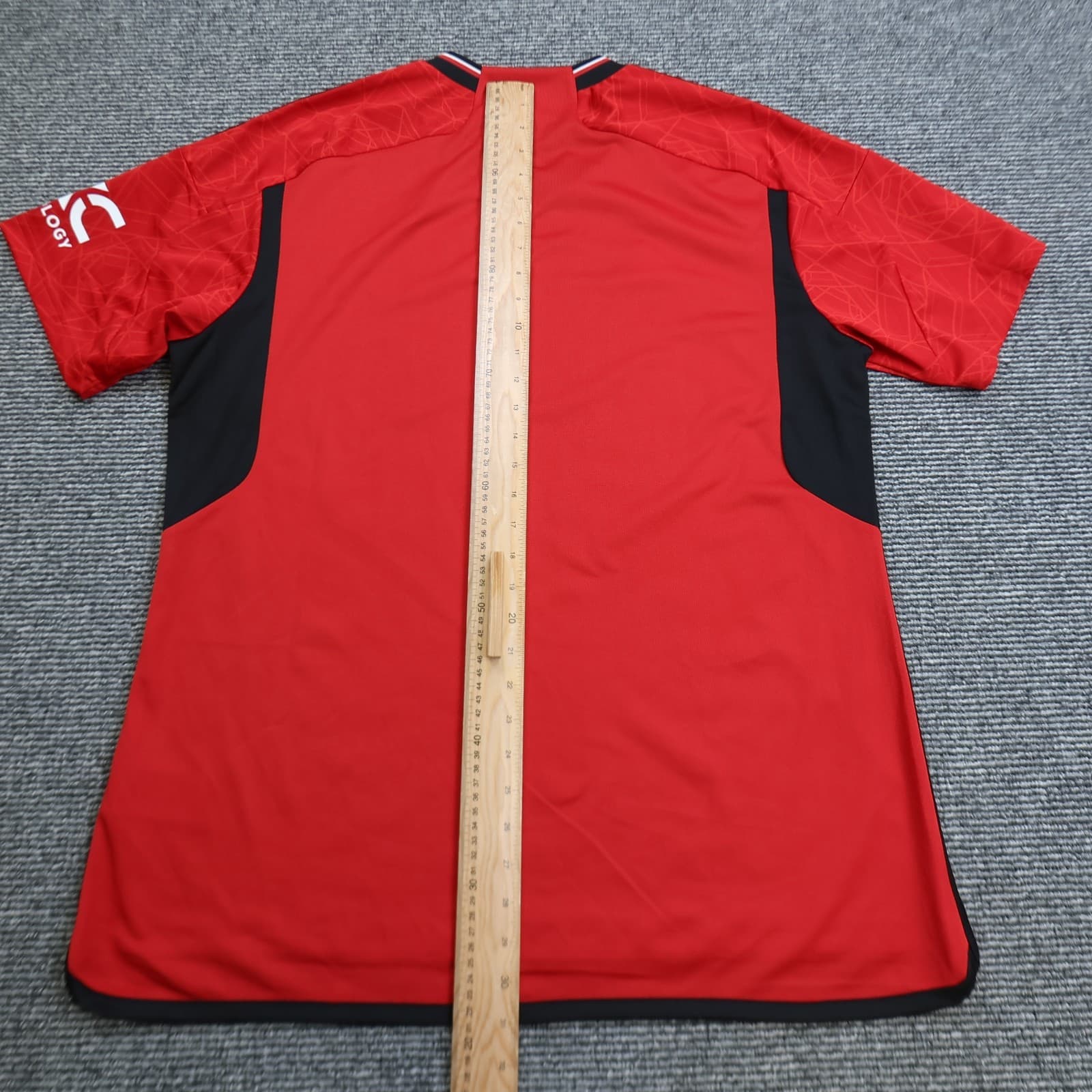 Manchester United Shirt Extra Large Red Home Kit 23 24 Adidas Soccer Jersey photo 10