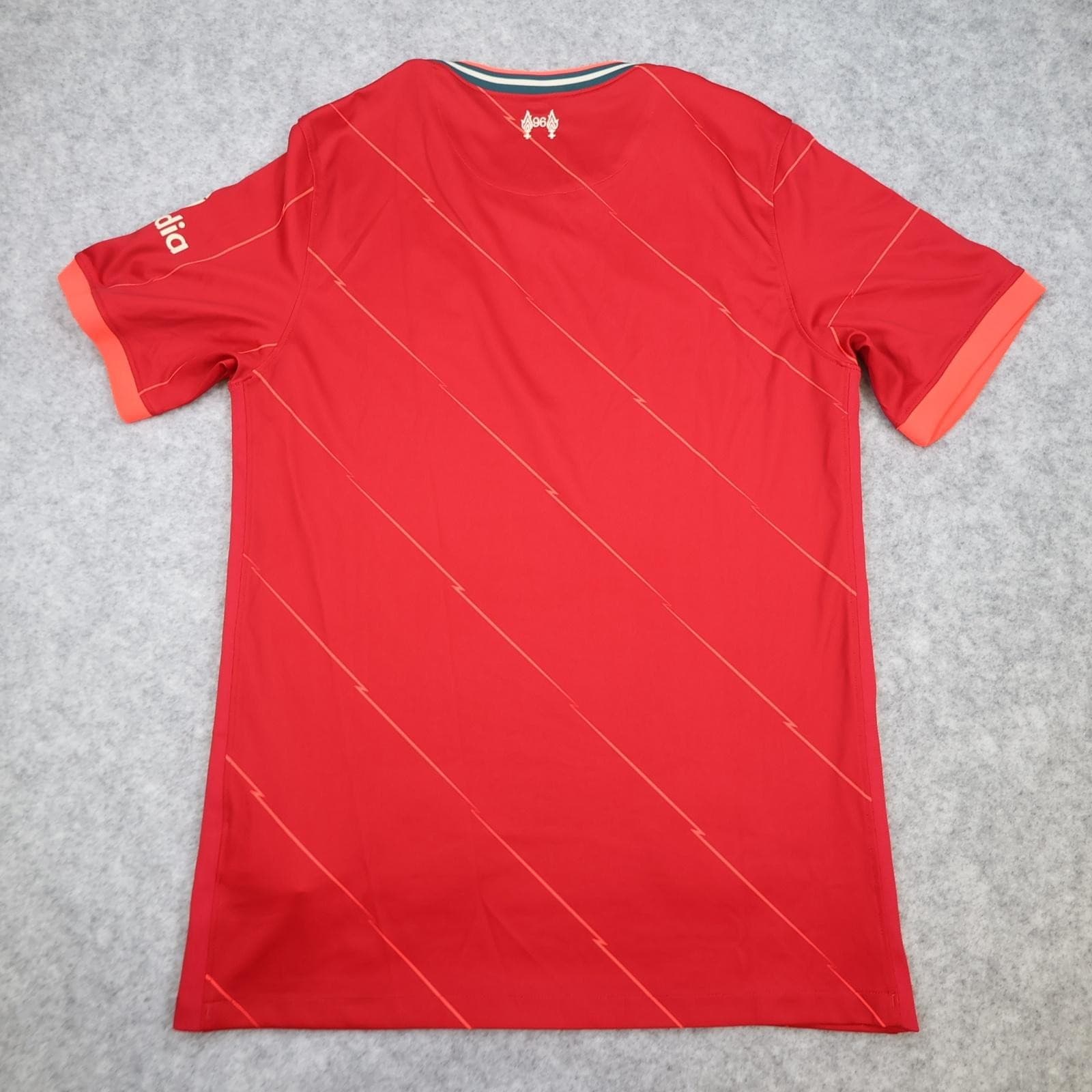 Liverpool Shirt Mens Medium Red Home 2021 2022 Football Nike Standard Chartered photo 14