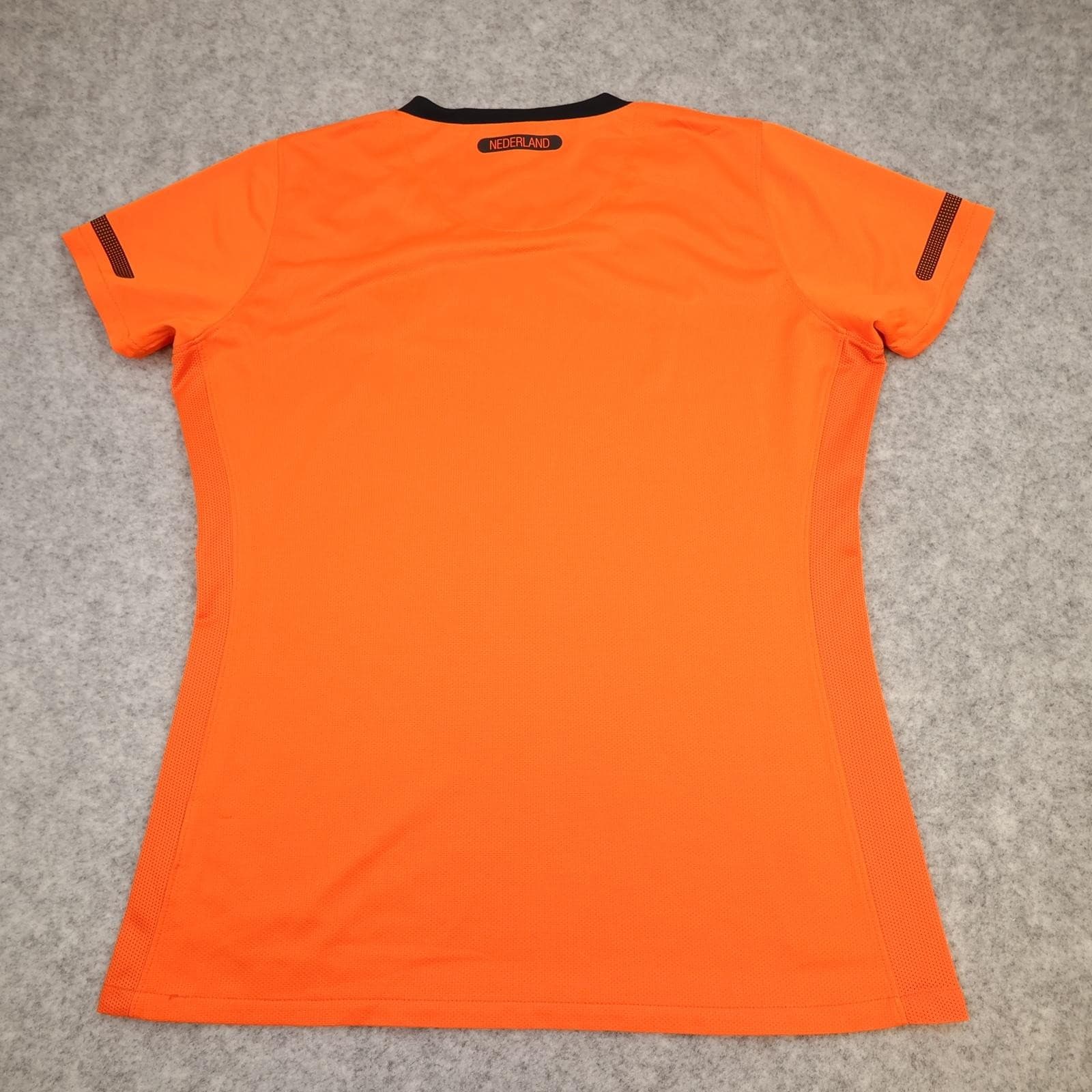 Netherlands Home Shirt Womens Large 16-18 Orange 2010 2011 Nike Soccer Jersey photo 2