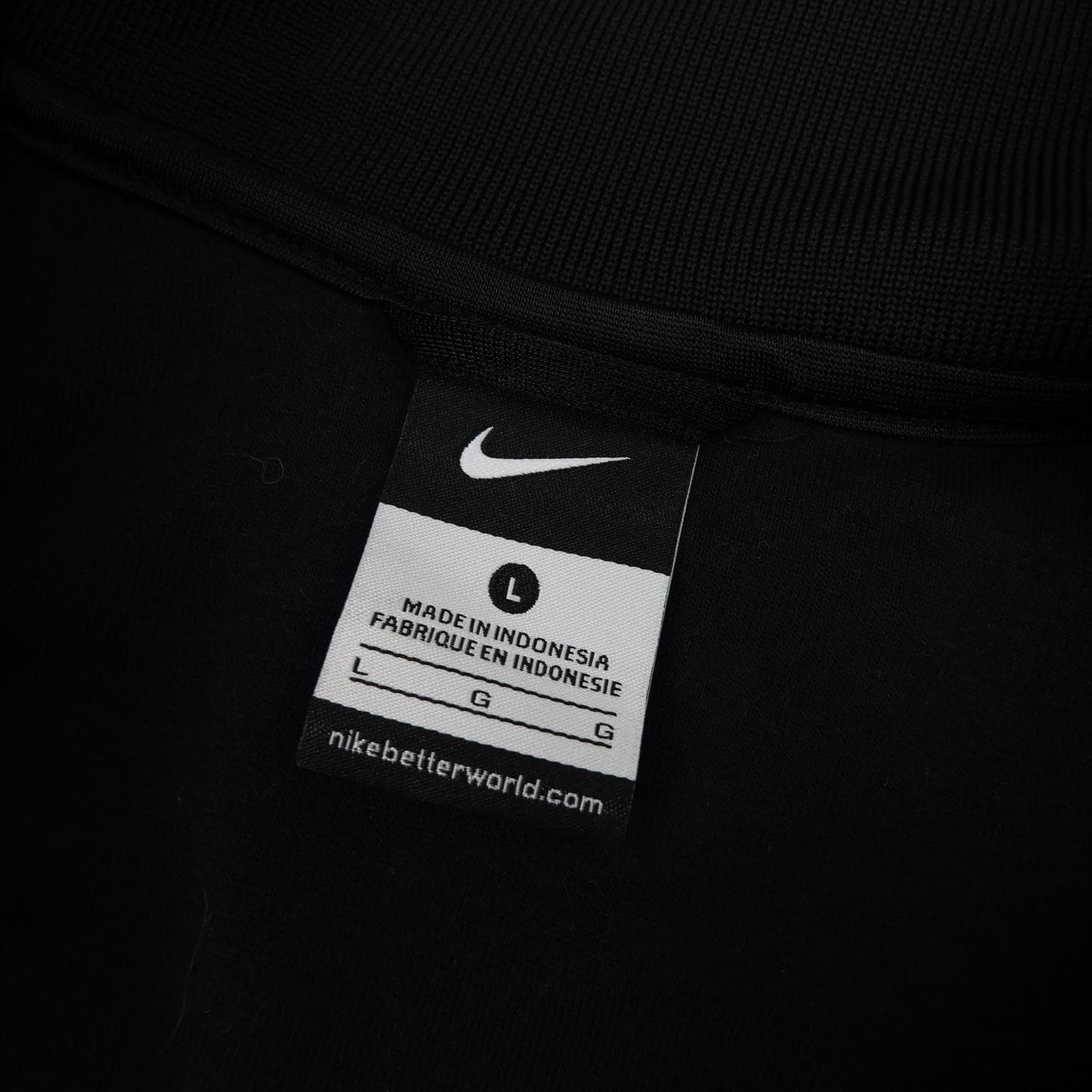 England Rugby Tracksuit Jacket Mens Large Black Rugby Union Nike O2 Top photo 5
