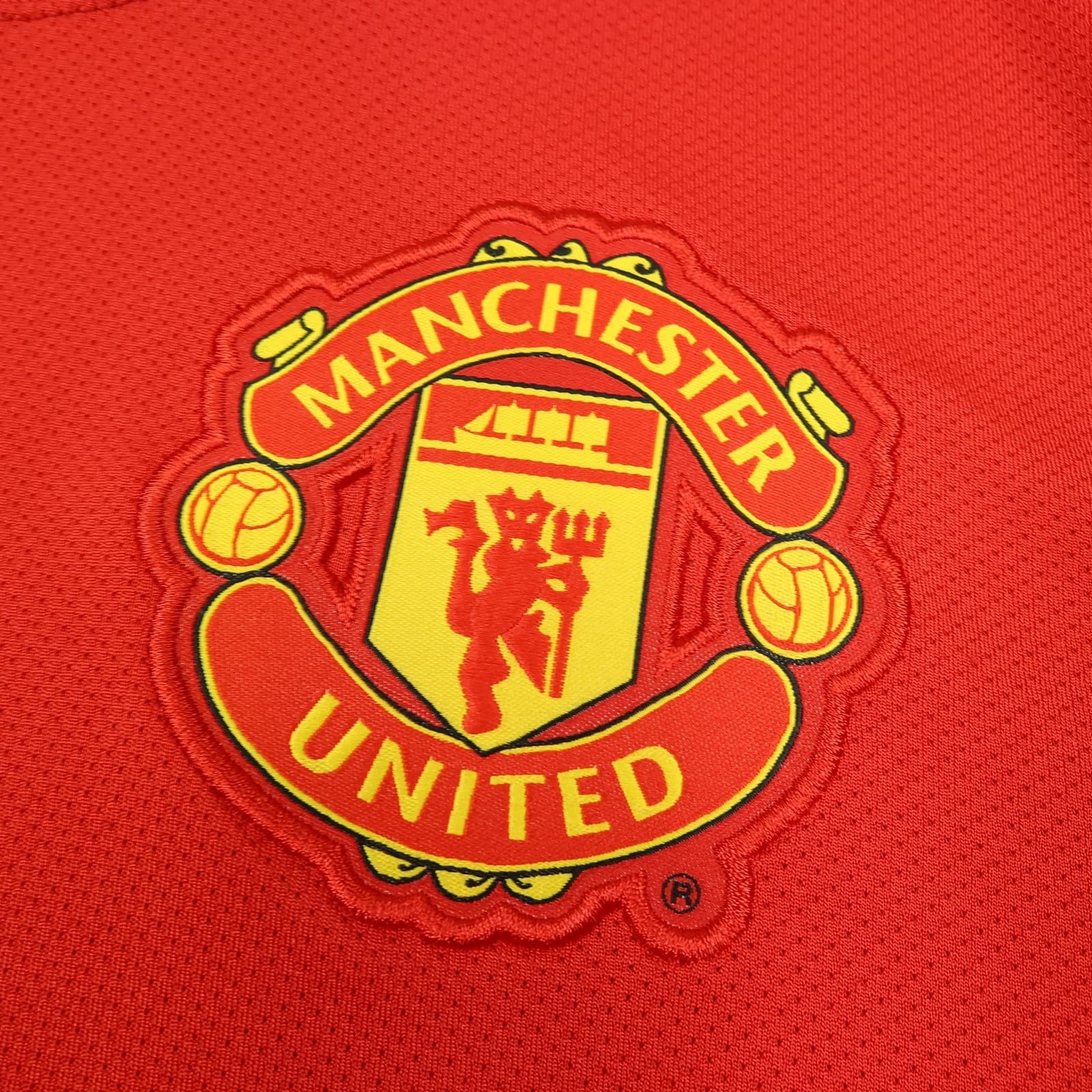 Manchester United Shirt Mens Medium Red Home 2011 2012 Football Nike Moore 8 photo 6
