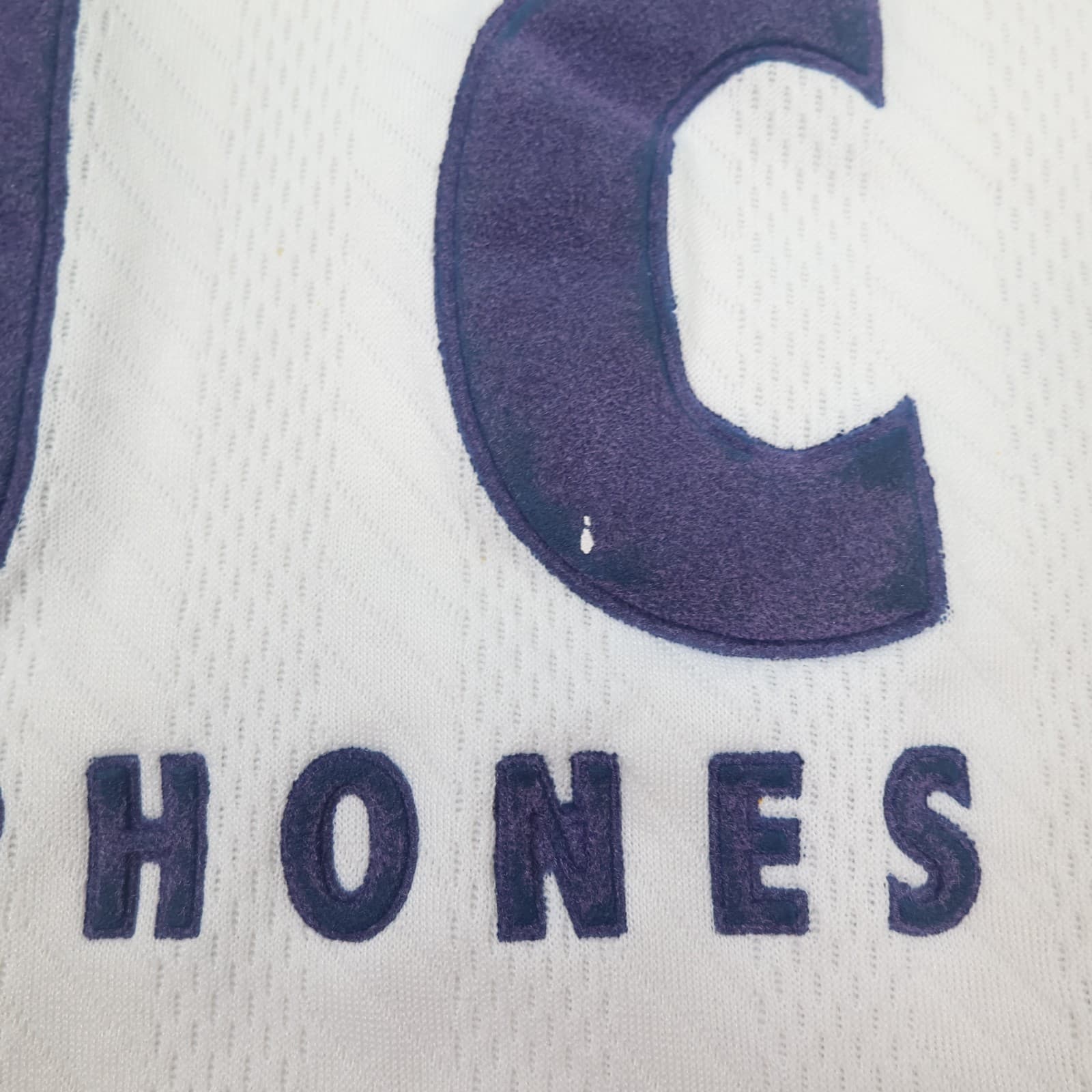 Vintage Portsmouth FC Shirt Large Third Kit White Admiral Jersey 1998 1999 KJC photo 5