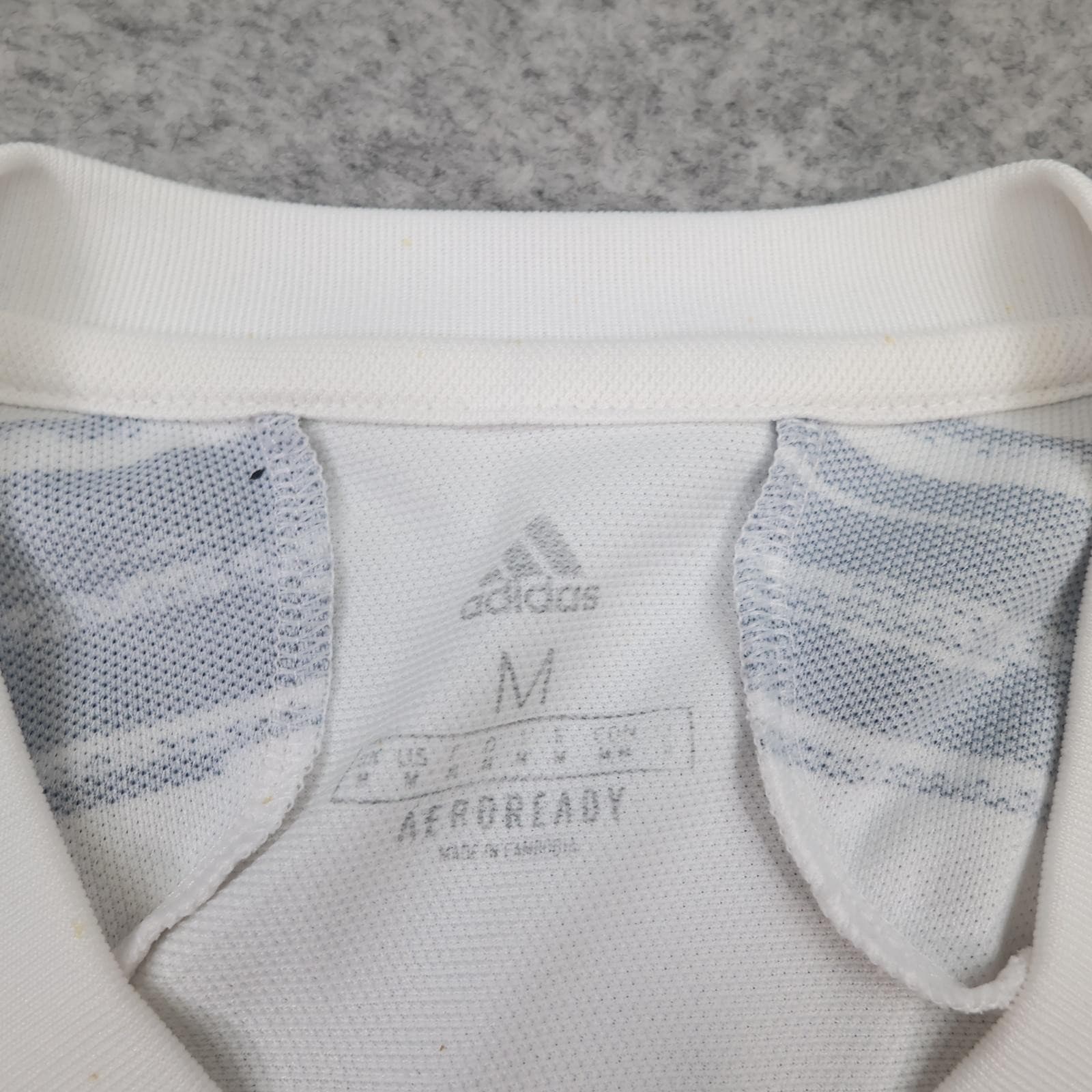 Juventus Shirt Mens Medium White Home 2020 2021 Football Adidas Jeep AEROREADY photo 7