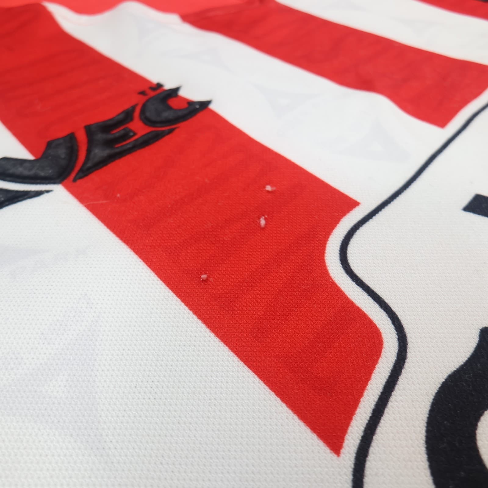 Vintage Sunderland Shirt Medium Red Home Kit 1996 1997 Avec Soccer Jersey photo 8