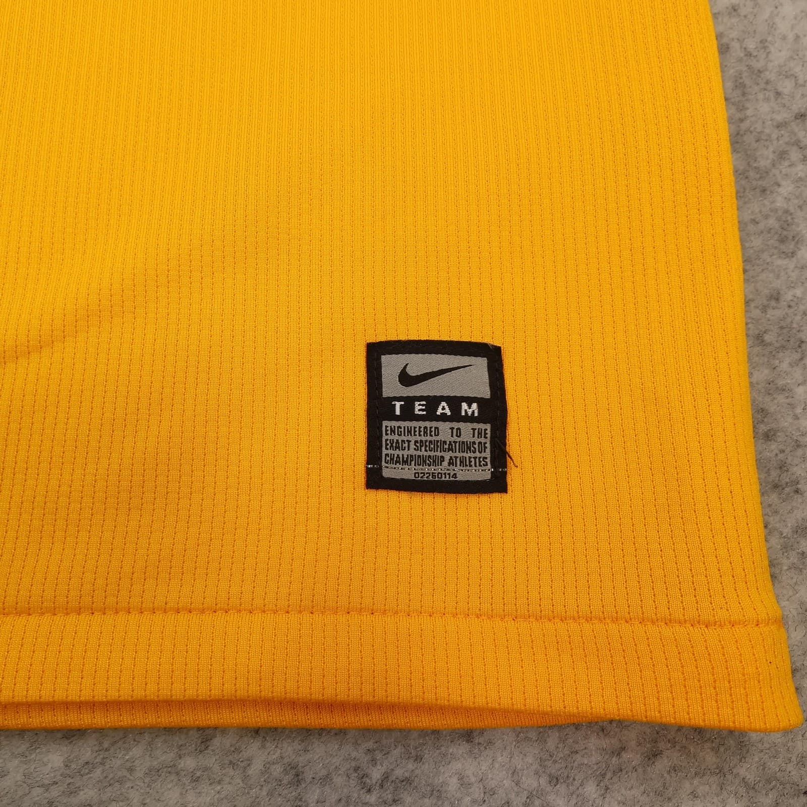 Arsenal Shirt Mens Extra Large Yellow Away 2008 2009 Football Nike Soccer Jersey photo 12