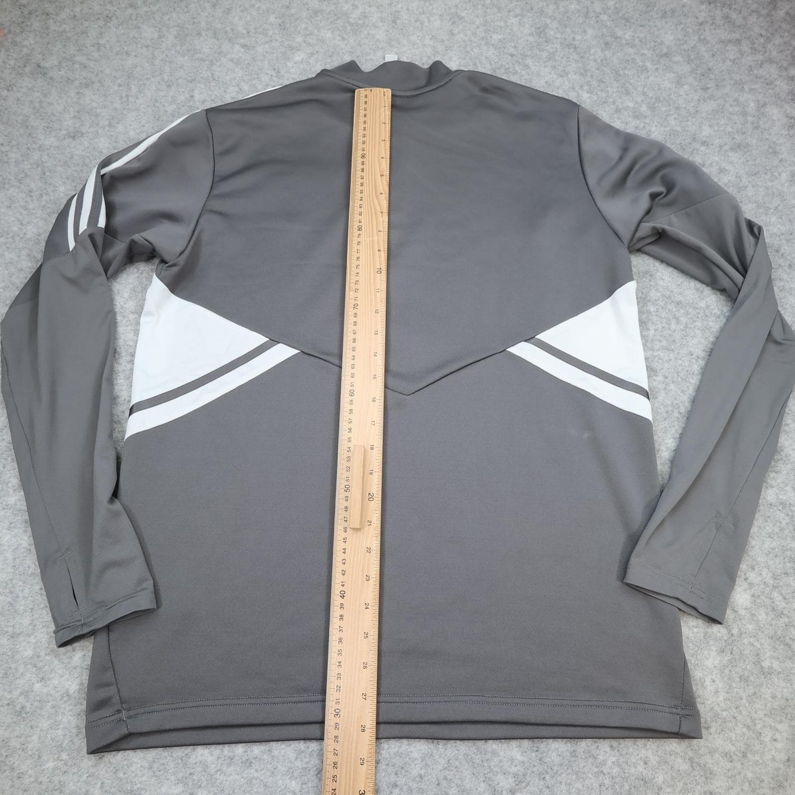 Celtic Training Top Mens Large Grey SPFL Football Adidas Aeroready 1/4 Zip 22 23 photo 9