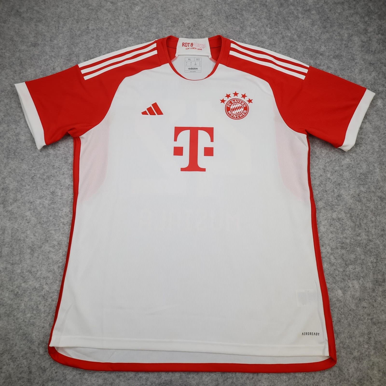 Bayern Munich Shirt Mens XL White Home 2023 2024 Adidas Jersey Musiala 42 photo 2