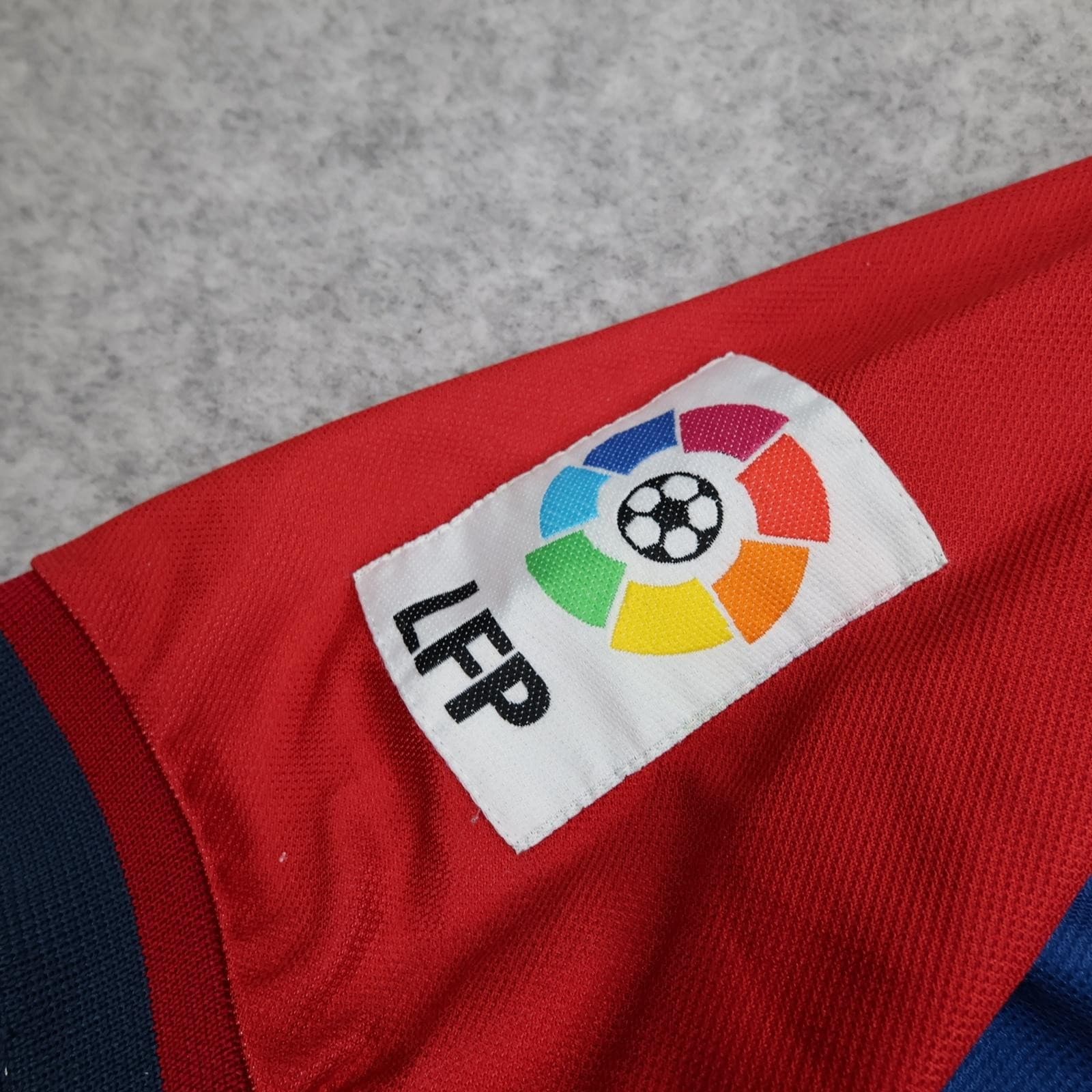 Vintage Barcelona Shirt Mens Medium Red Blue Home Football Nike 1998 1999 photo 6