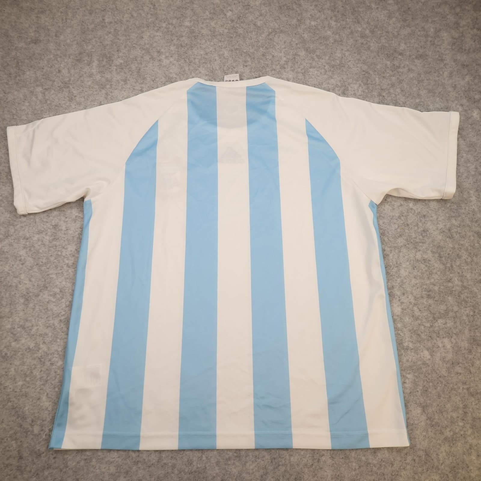 Argentina Home Shirt Mens Large Blue 2007 2009 Football Adidas Soccer Jersey photo 2