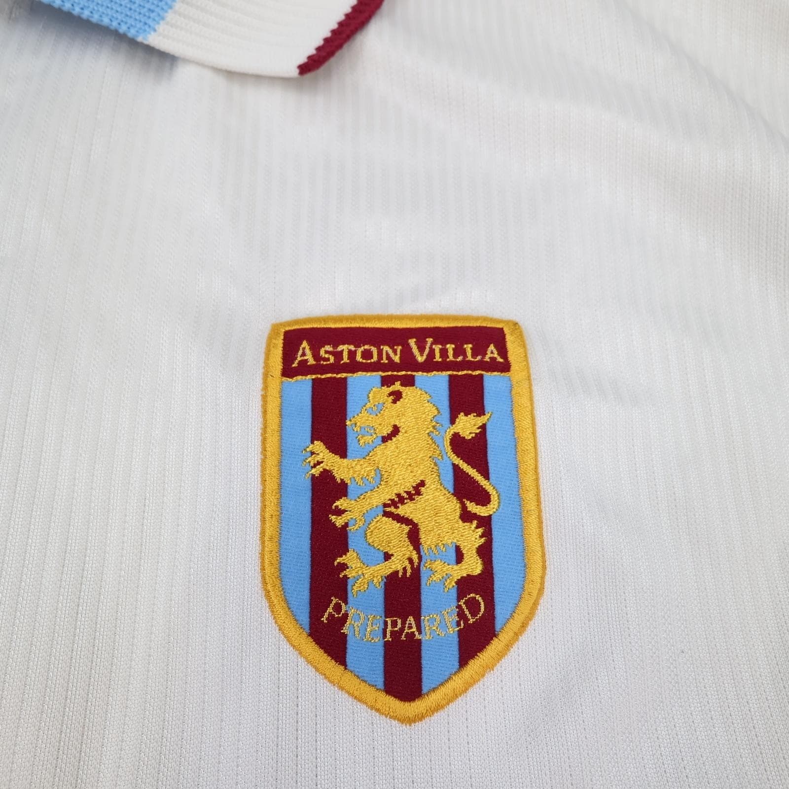 Vintage Aston Villa Shirt Mens XL White Away 2002 2003 Diadora MG Jersey photo 4
