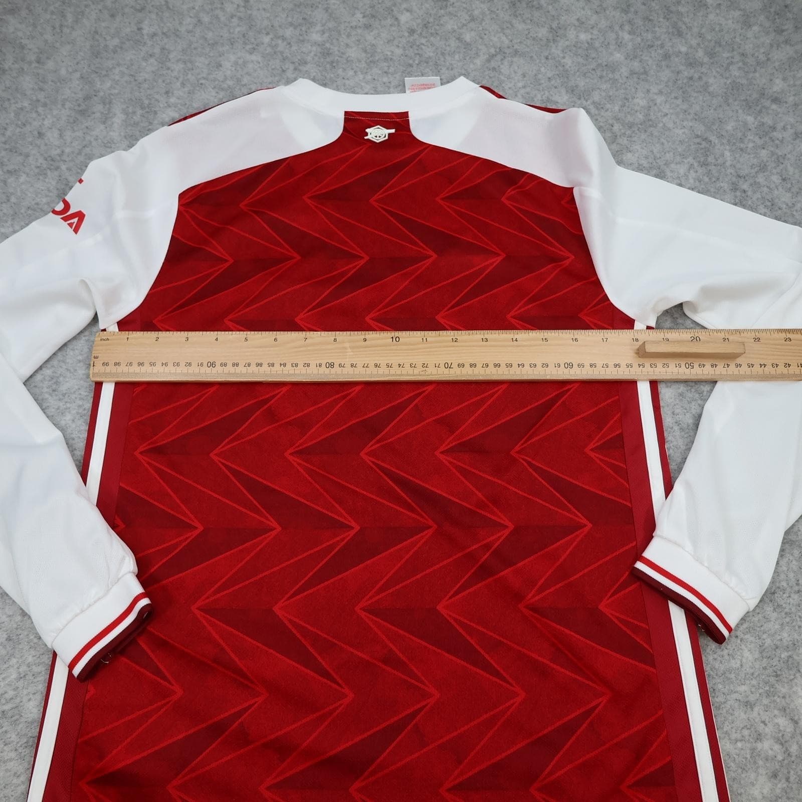 Arsenal Shirt Kids 15-16 Red Home Long Sleeve 2020 2021 Adidas Soccer Jersey photo 8