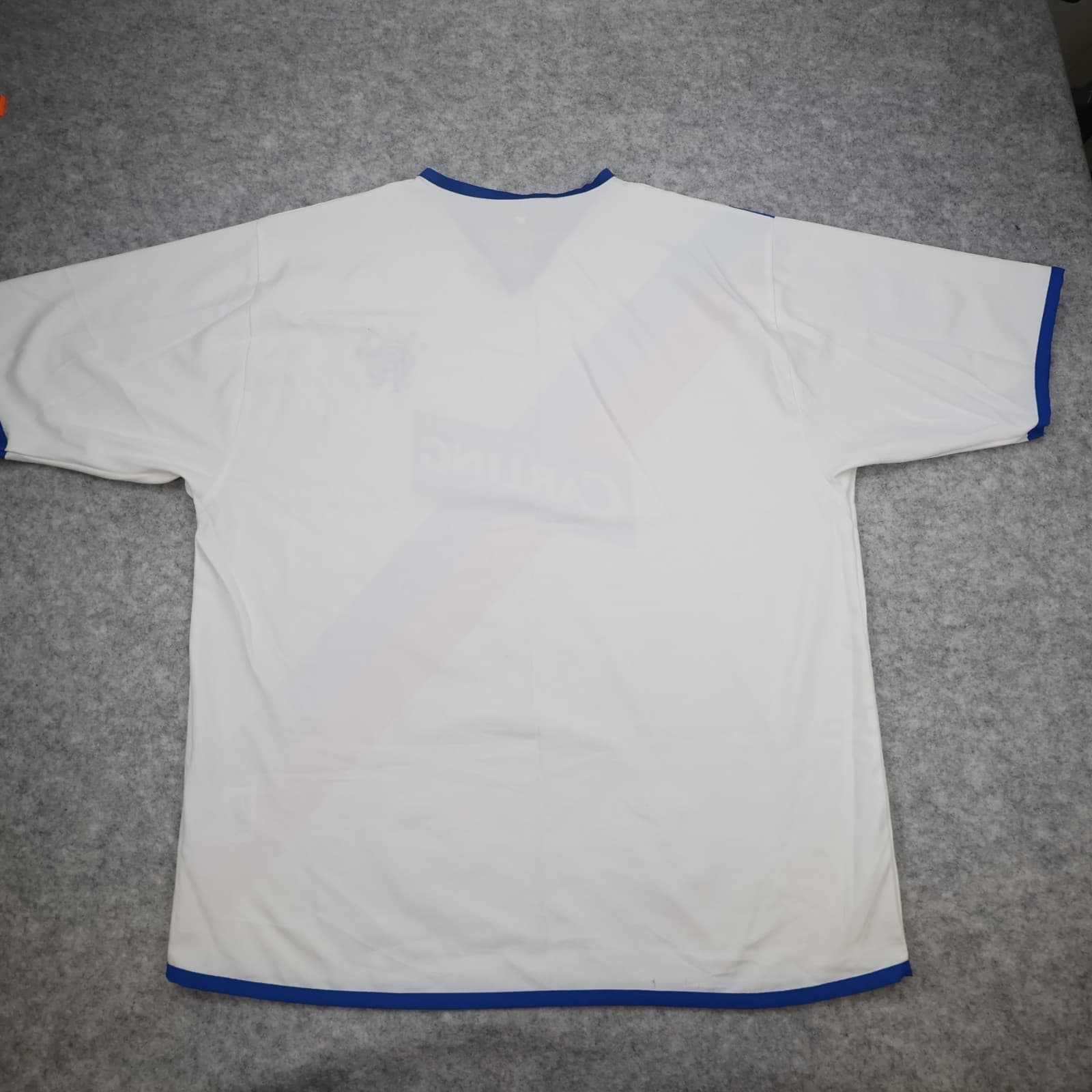 Vintage Rangers Football Shirt Extra Large White Away Kit 2004 2005 Diadora Mens photo 15