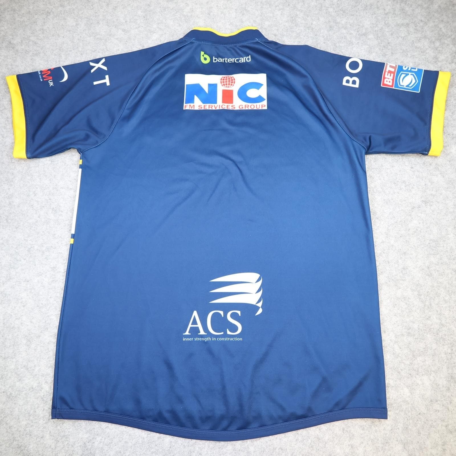 Leeds Rhinos Rugby Shirt Mens 2XL Blue Rugby League Oxen 2023 Jersey photo 2