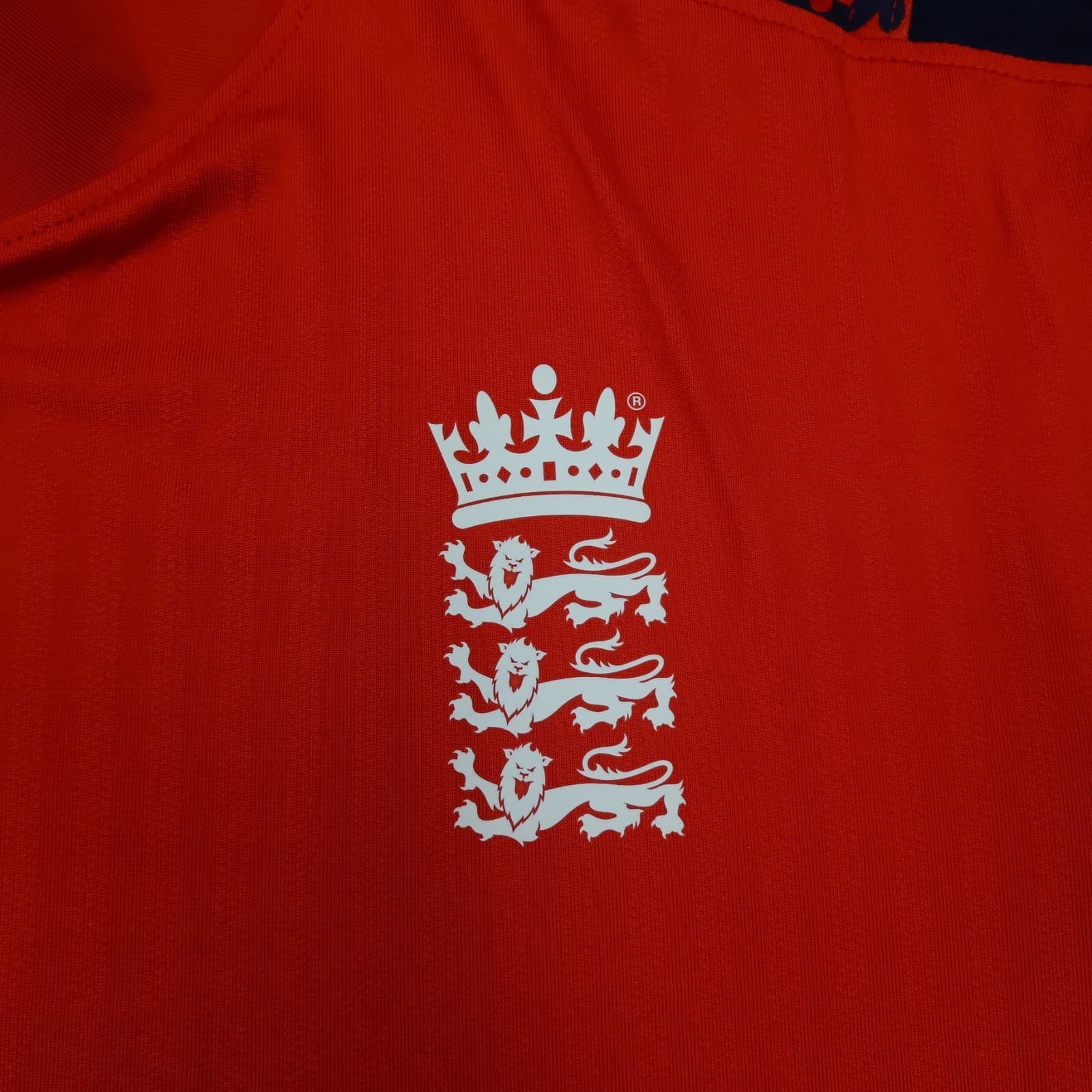 England Cricket Shirt 2XL Red 2024 2025 T20 Cinch Castore Shirt photo 4
