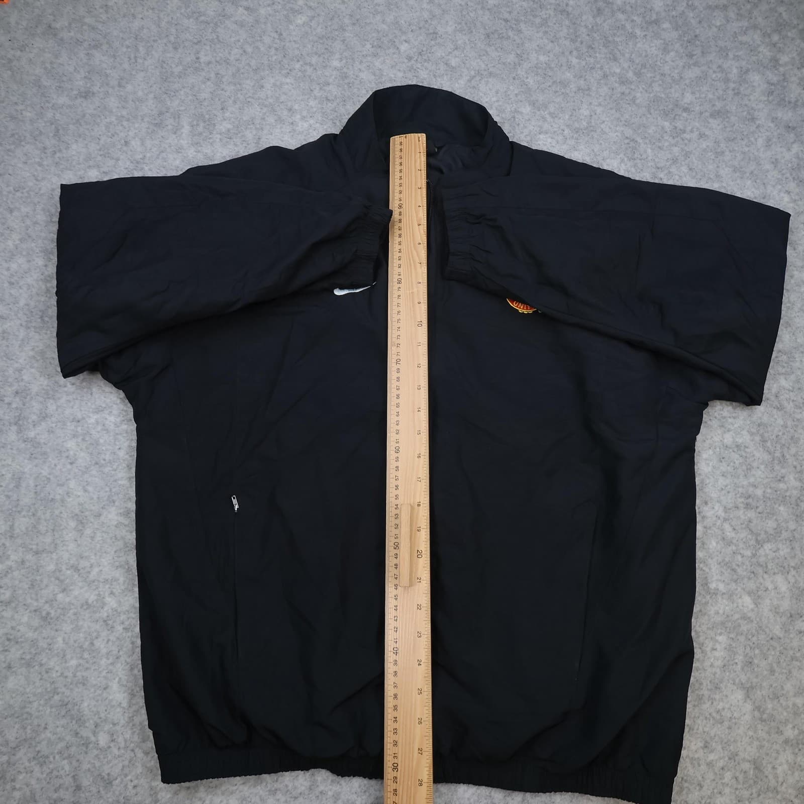 Manchester United Jacket Mens Large Black EPL 2002 2003 Nike Full Zip Training photo 12