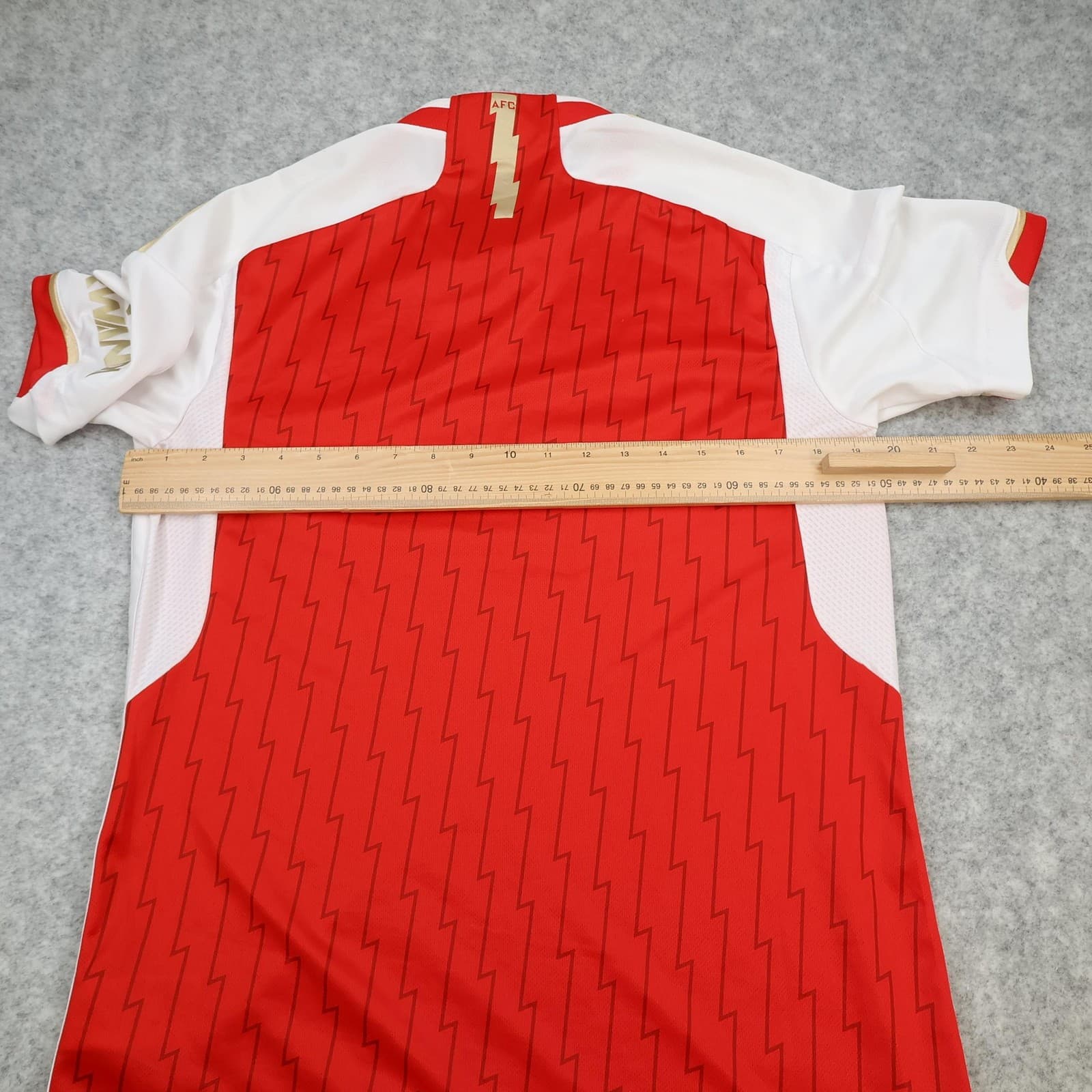 Arsenal Shirt Mens Medium Red Home 2023 2024 EPL Football Adidas Soccer Jersey photo 9