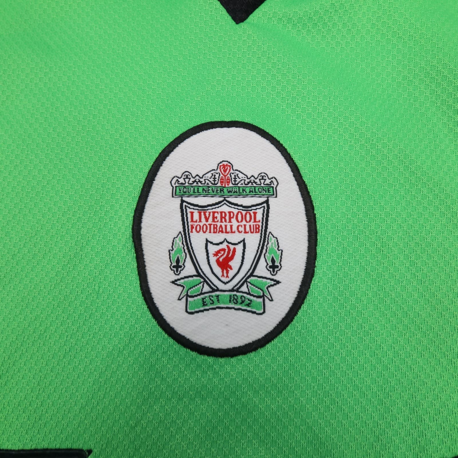 Vintage Liverpool Shirt 2XL Green Goalkeepers Kit 1997 1998 Reebok 46/48" 90s photo 4