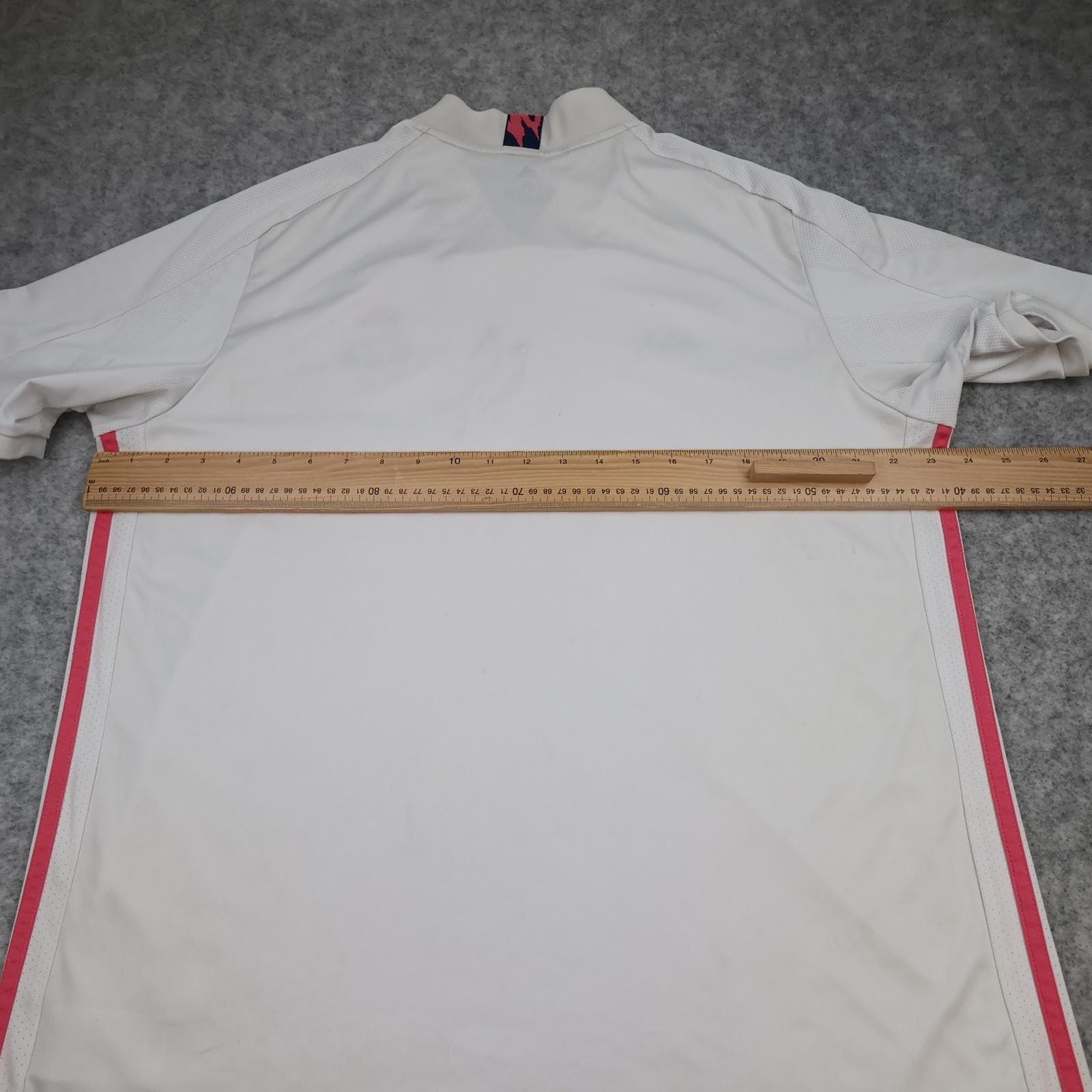 Real Madrid Shirt Mens XL White Home 2020 2021 Football Adidas Emirates Jersey photo 13