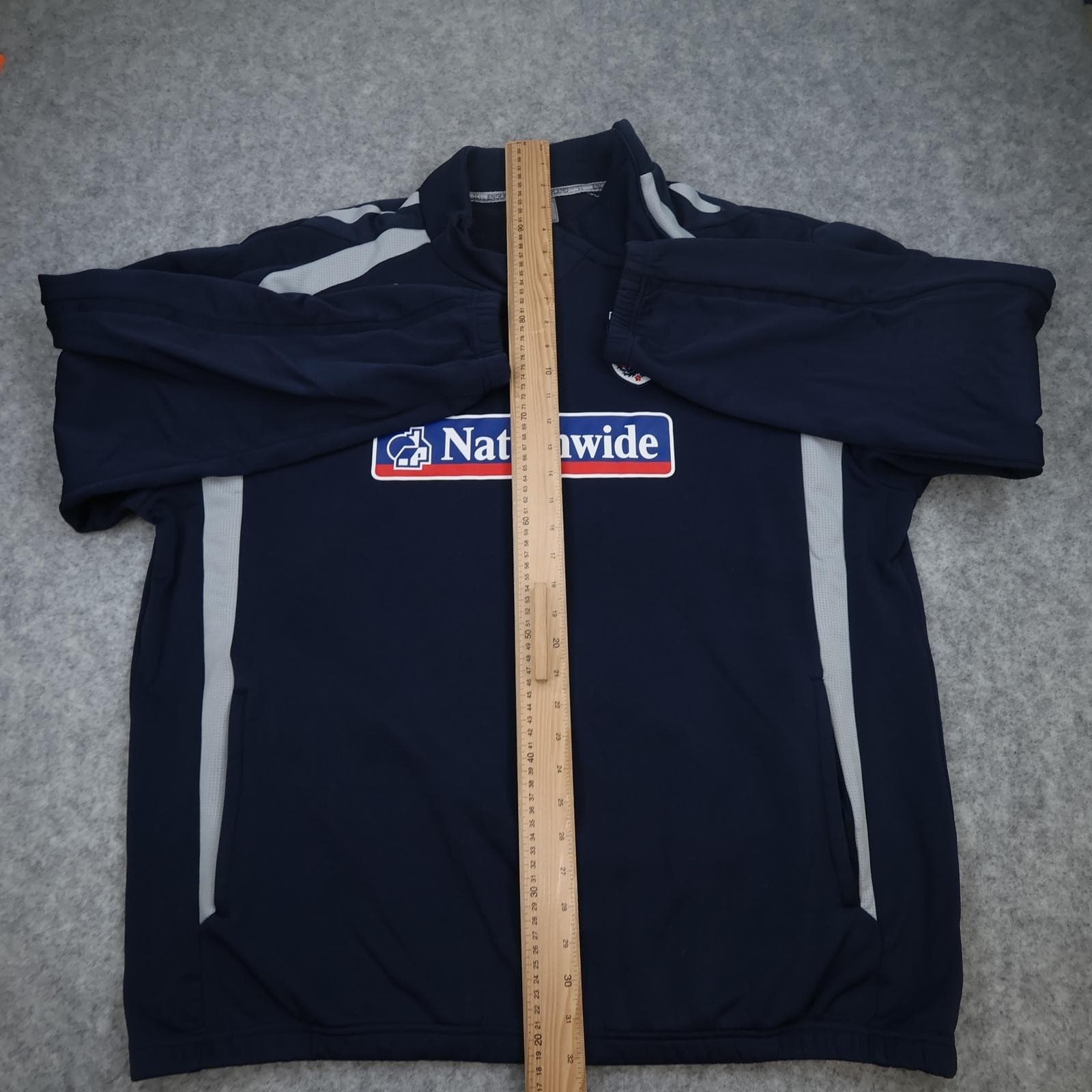 England Training Drill Top Mens 3XL Blue Long Sleeve 2007 2009 Umbro photo 11
