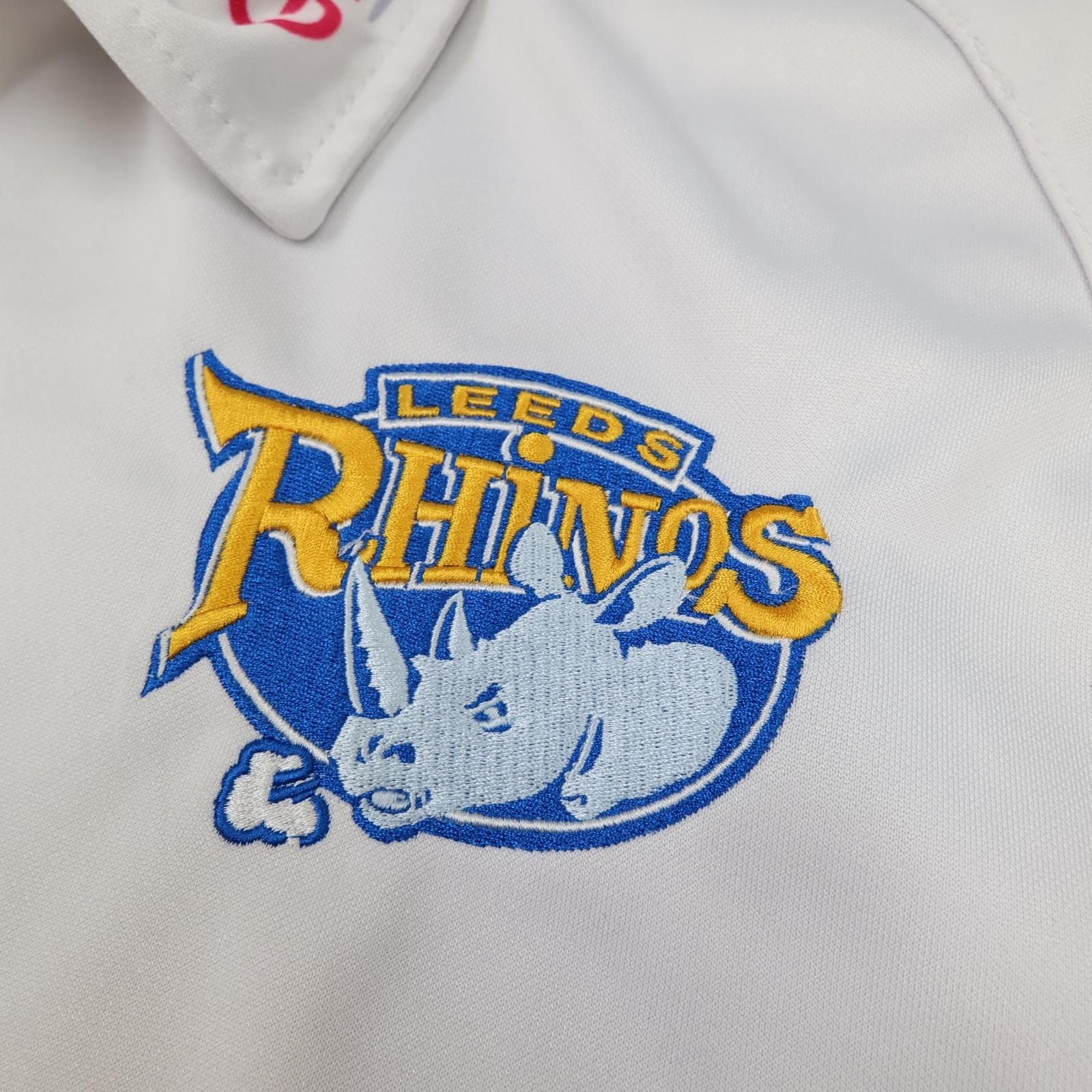 Leeds Rhinos Rugby Shirt Mens Extra Large Rugby League Oxen Building Society photo 4