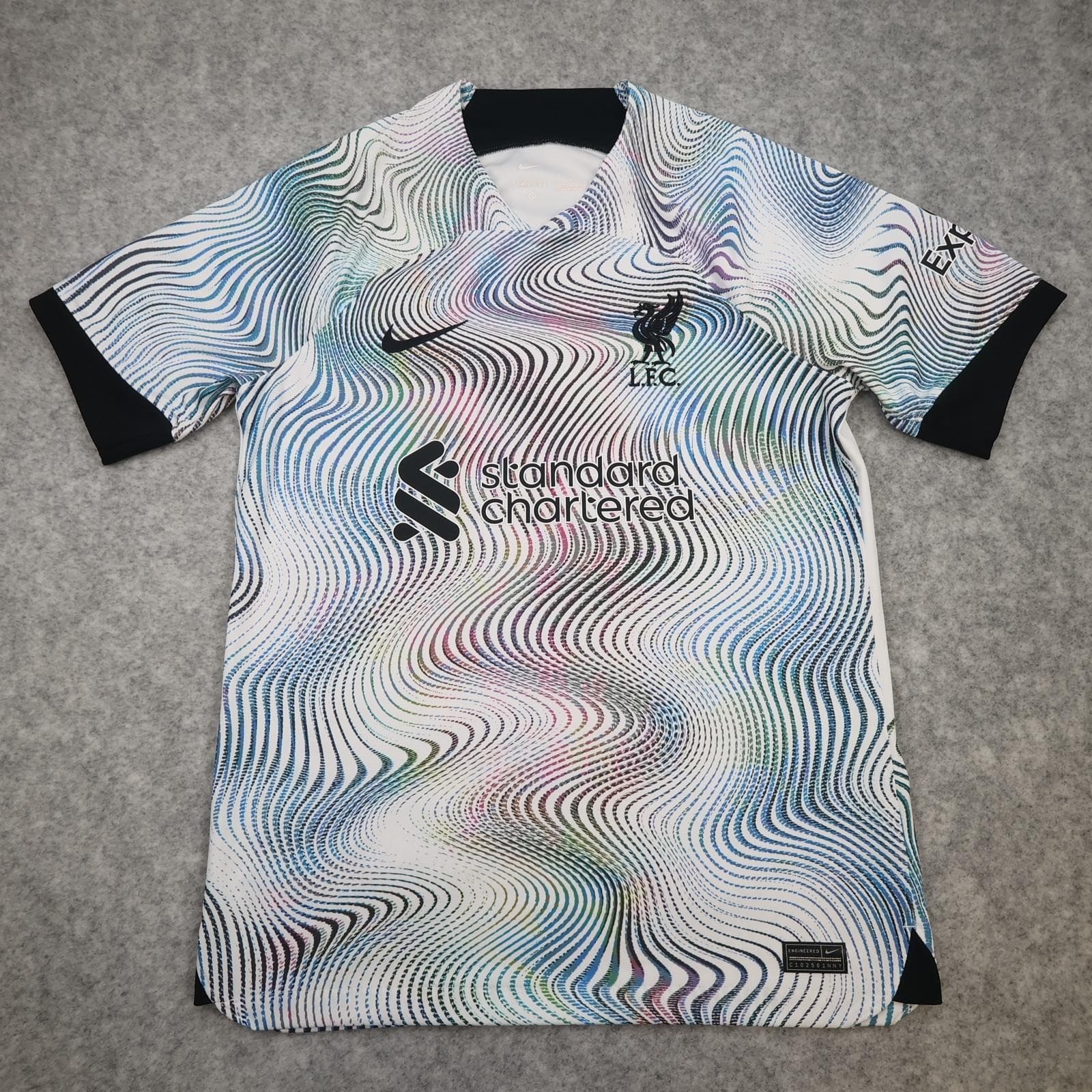 Liverpool Away Shirt Mens Medium Multi 2022 2023 Nike Standard Chartered