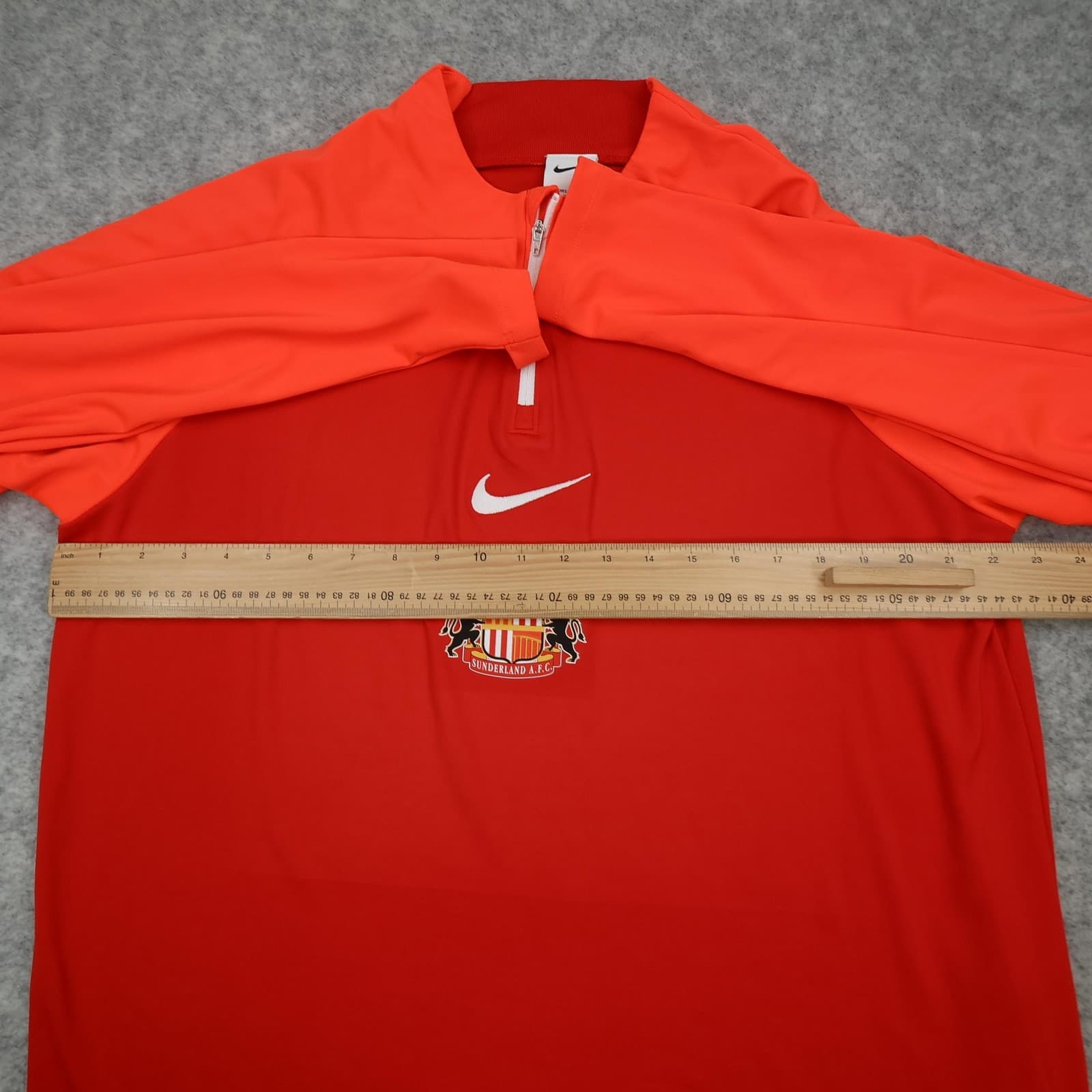 Sunderland Training Drill Top Mens XL Red EFL 2022 2023 Nike Dri-FIT 1/4 Zip photo 7