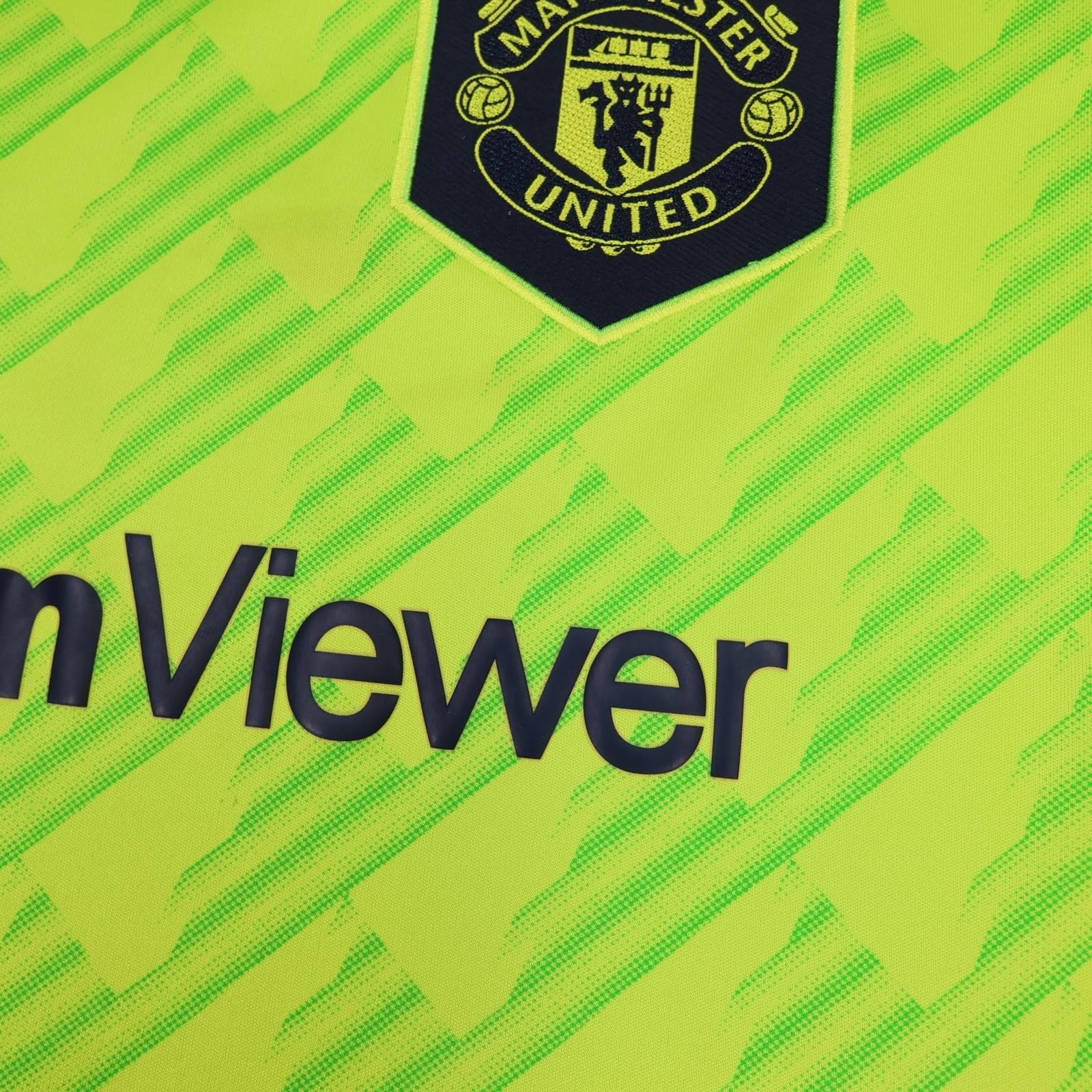 Manchester United Shirt Mens Large 3rd Kit 2022 2023 Football Adidas Jersey photo 5