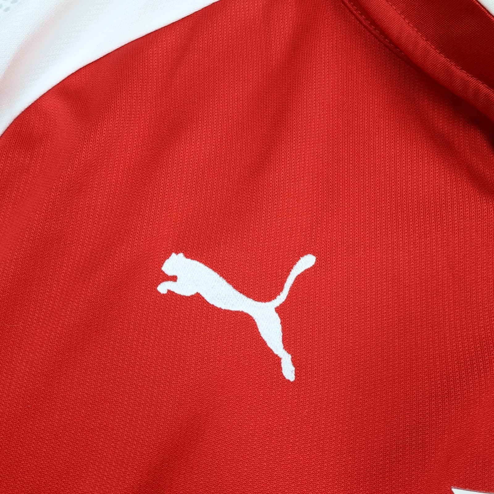 Arsenal Shirt Mens 2XL Red Home 2017 2018 EPL Football Puma Soccer Jersey photo 5