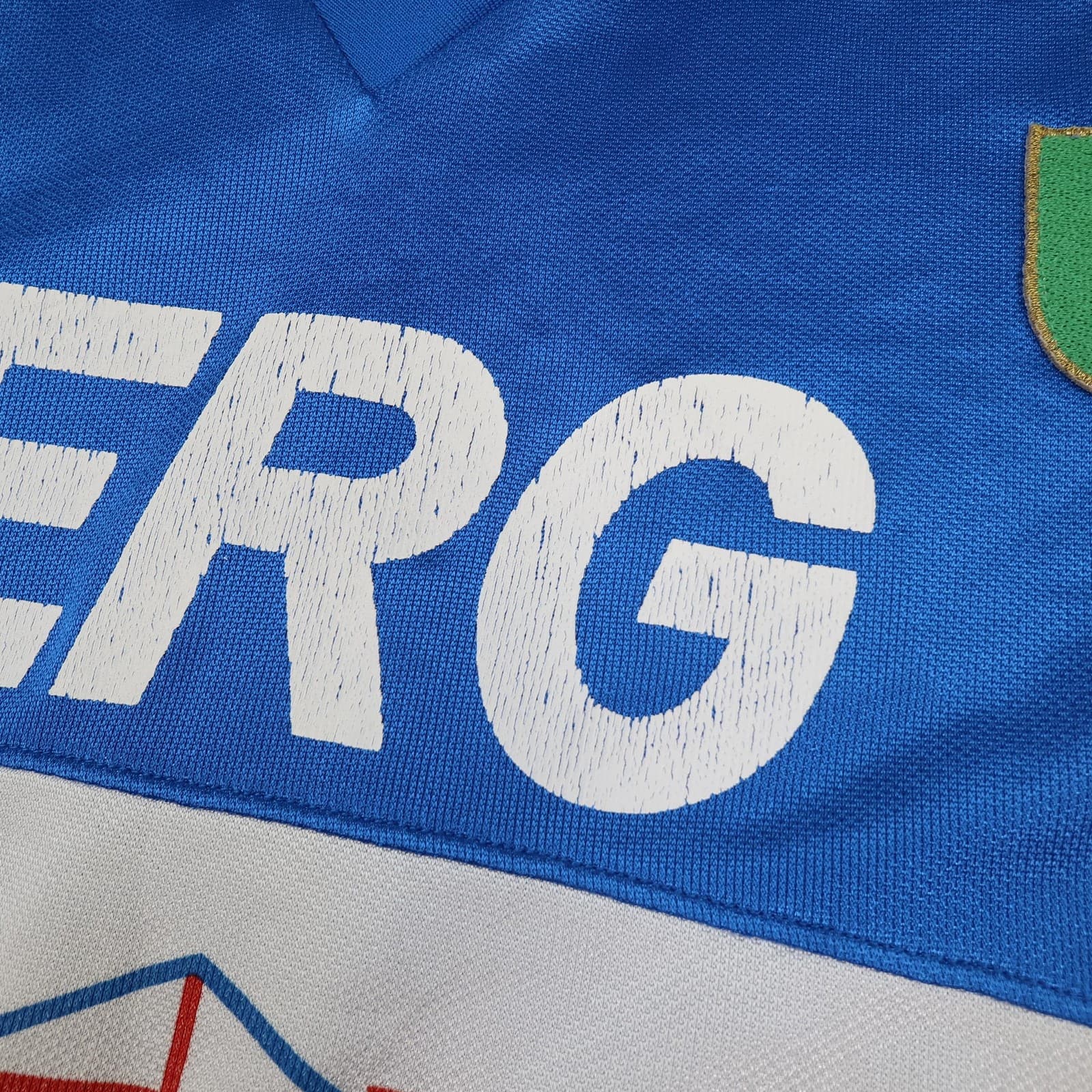 Vintage Sampdoria Shirt Mens Small Blue Home 1992 1994 Asics 10 Soccer Jersey photo 5