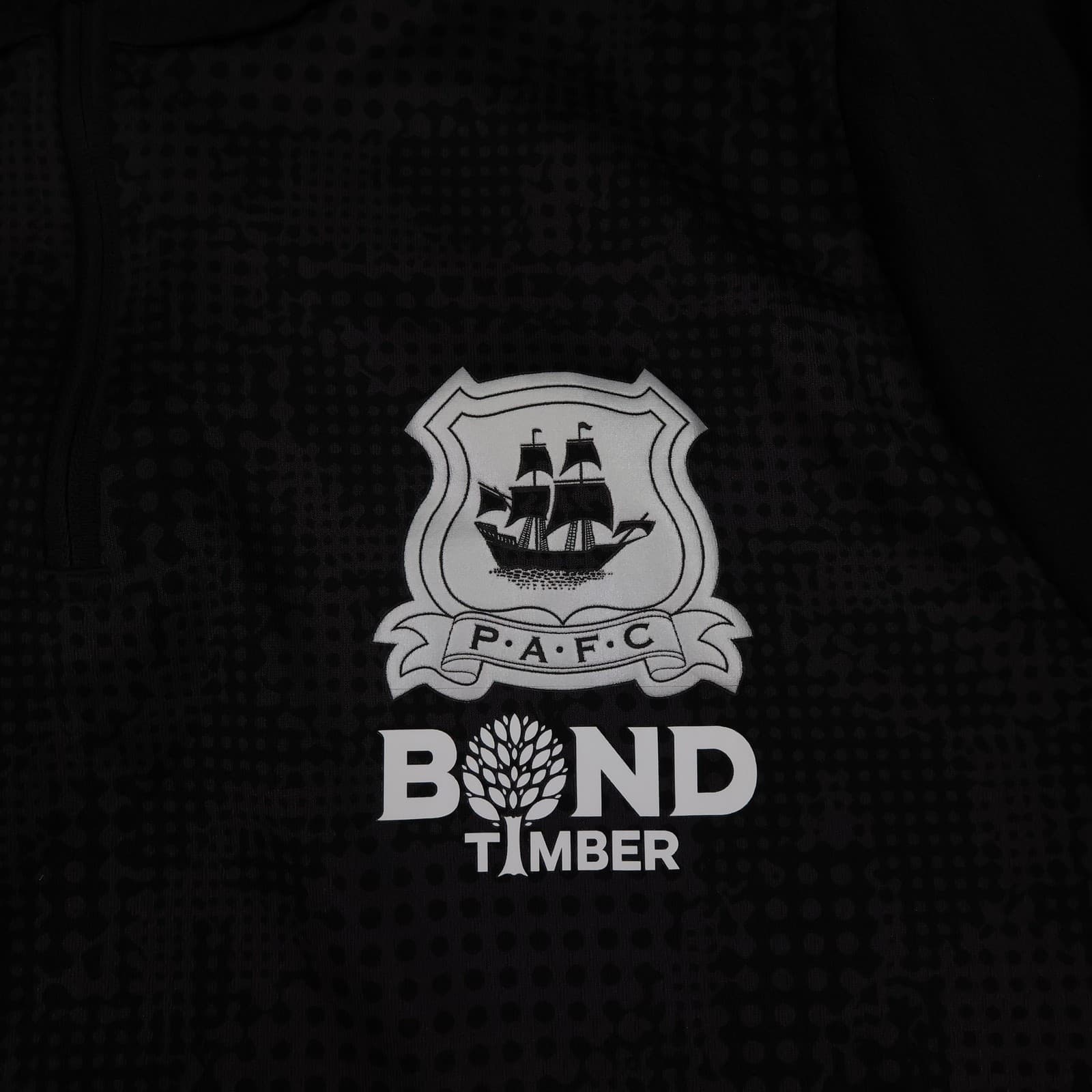 Plymouth Argyle Training Top Mens Medium Black EFL Football Puma Bond Timber photo 3
