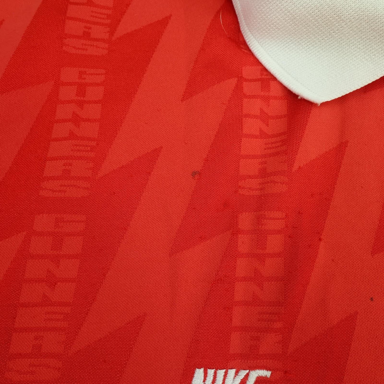 Vintage Arsenal Shirt Mens Extra Large Home 1994 1996 Football Nike JVC Jersey photo 9