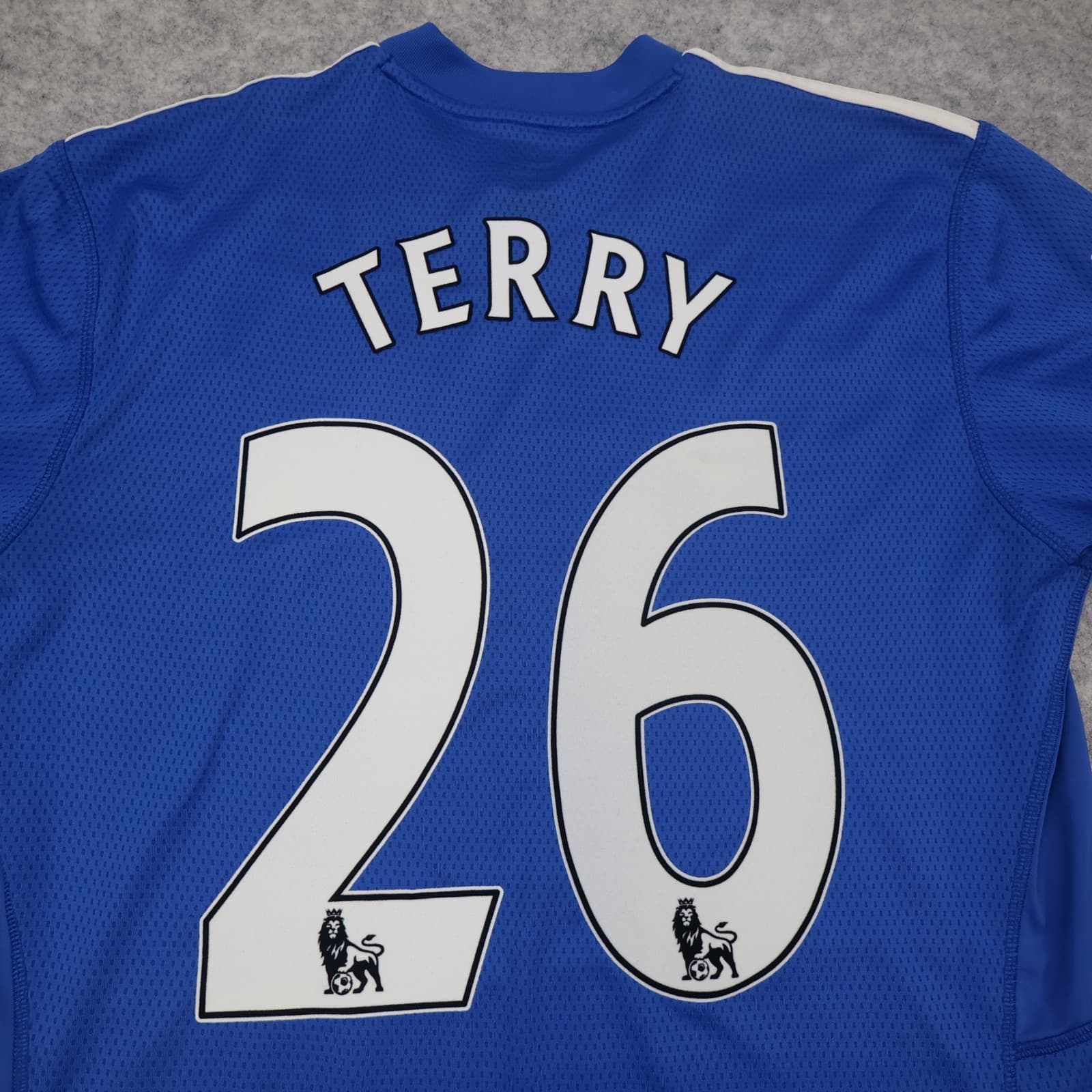 Chelsea Shirt Medium Blue Home Kit 2009 2010 Adidas Soccer Jersey John Terry 26 photo 5