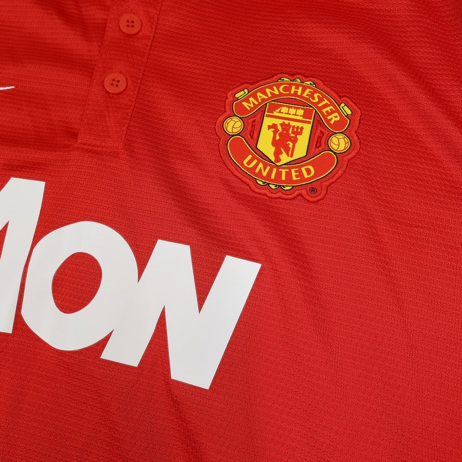 Manchester United Shirt Kids 14-15 Red 2013 2014 Nike Soccer Jersey V Persie 20 photo 5