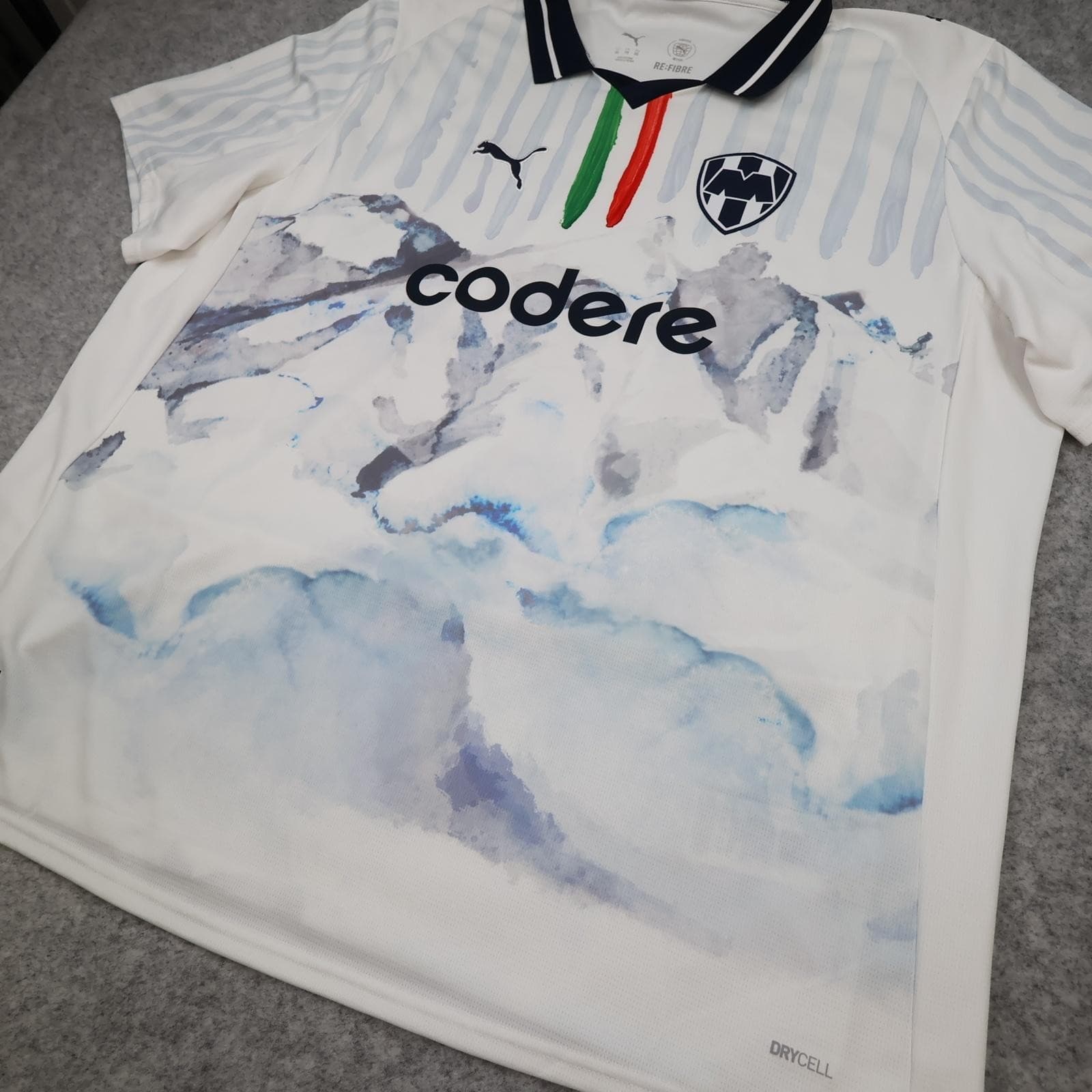 Monterrey Shirt Mens 2XL White Home 2025 Liga MX Football Puma Jersey Mexico photo 8