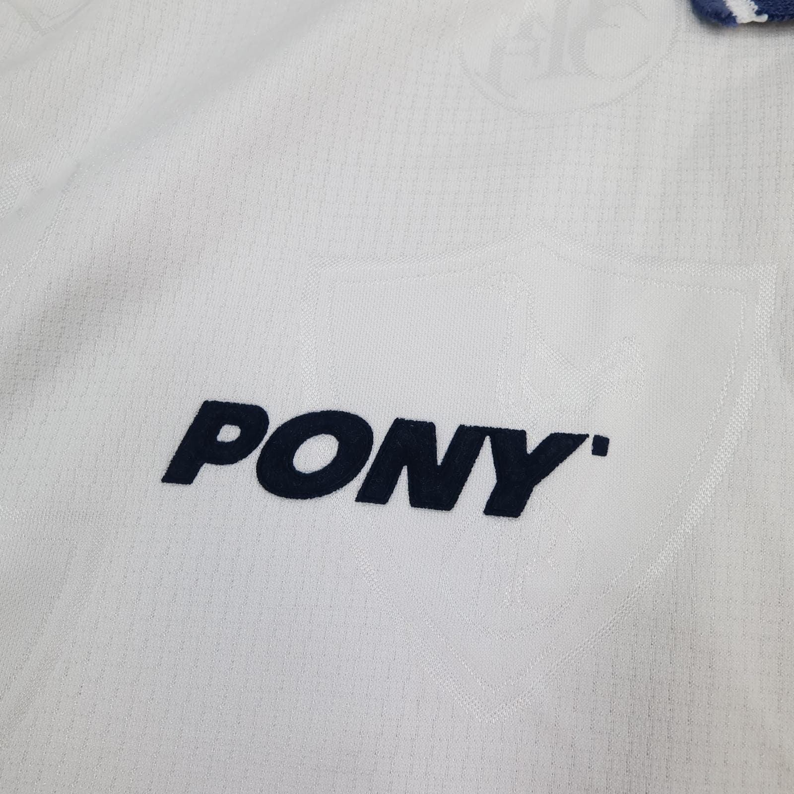Vintage Tottenham Hotspur Shirt Mens Medium White Home 1995 1997 Pony HP photo 6