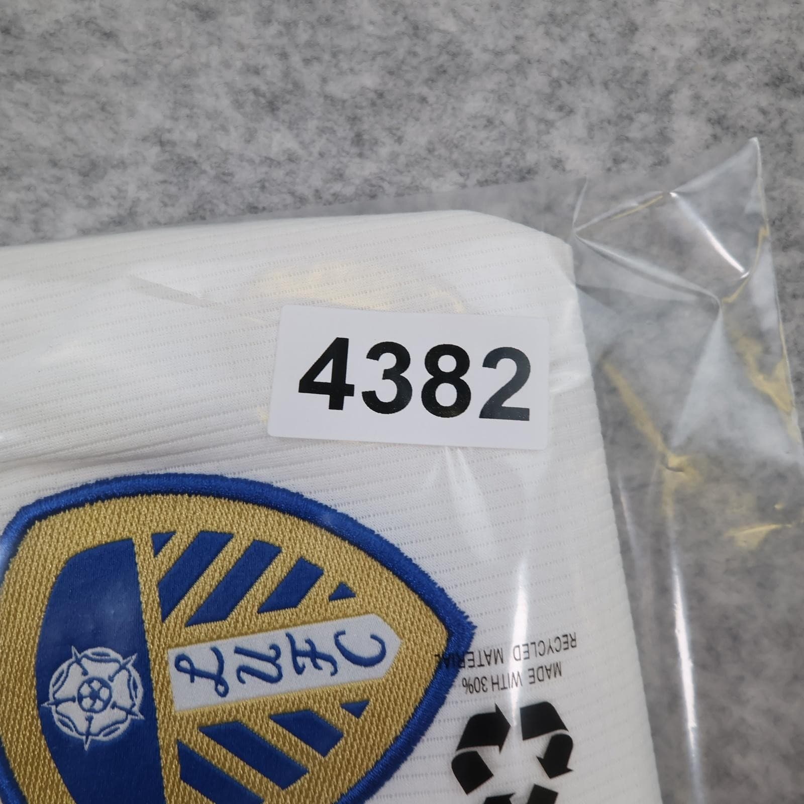 Leeds United Shirt Mens Small White Home 2020 2021 EPL Football Adidas SBOTOP photo 14
